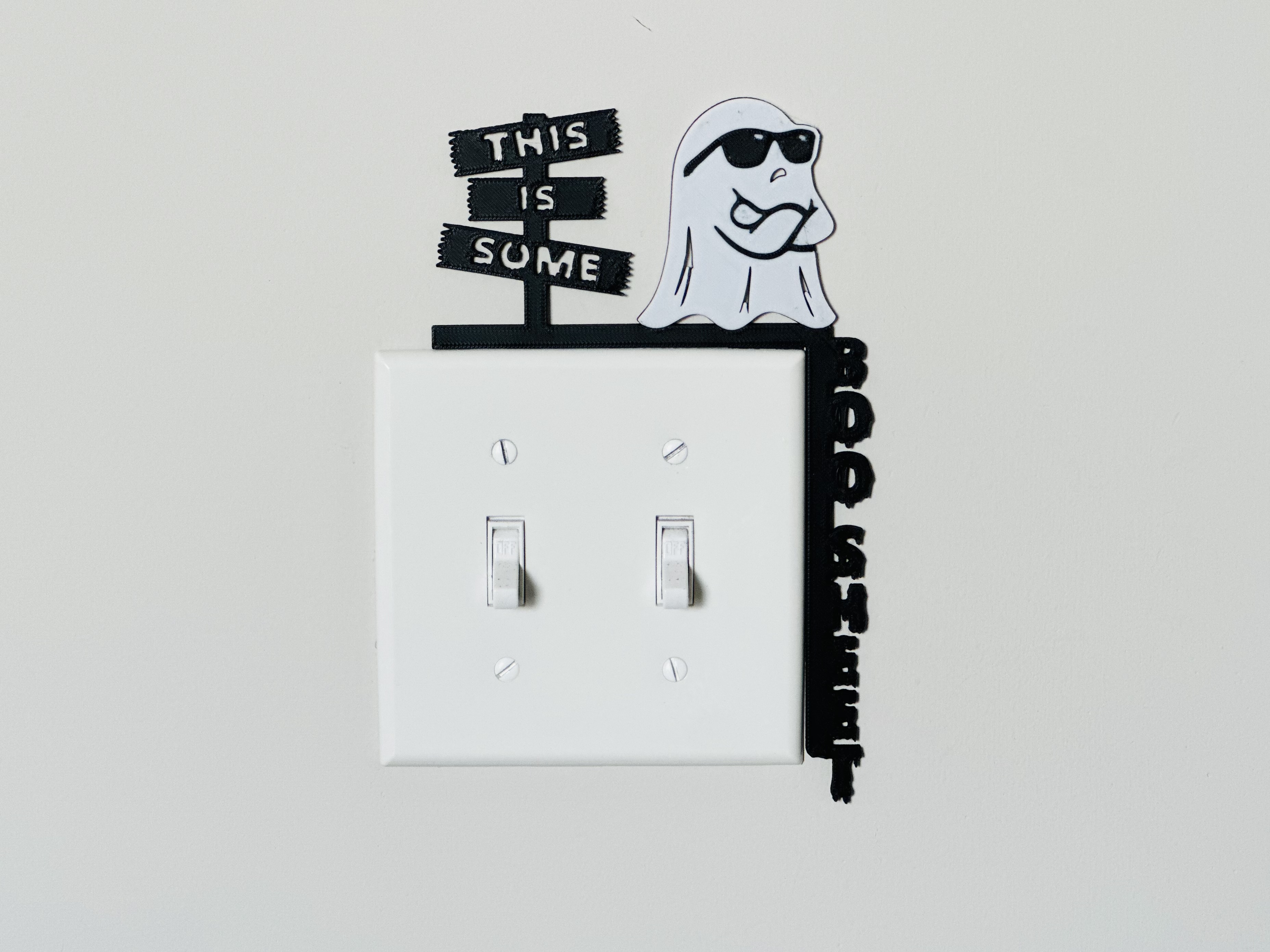 Light Switch Display - This is Some Boo Sheet