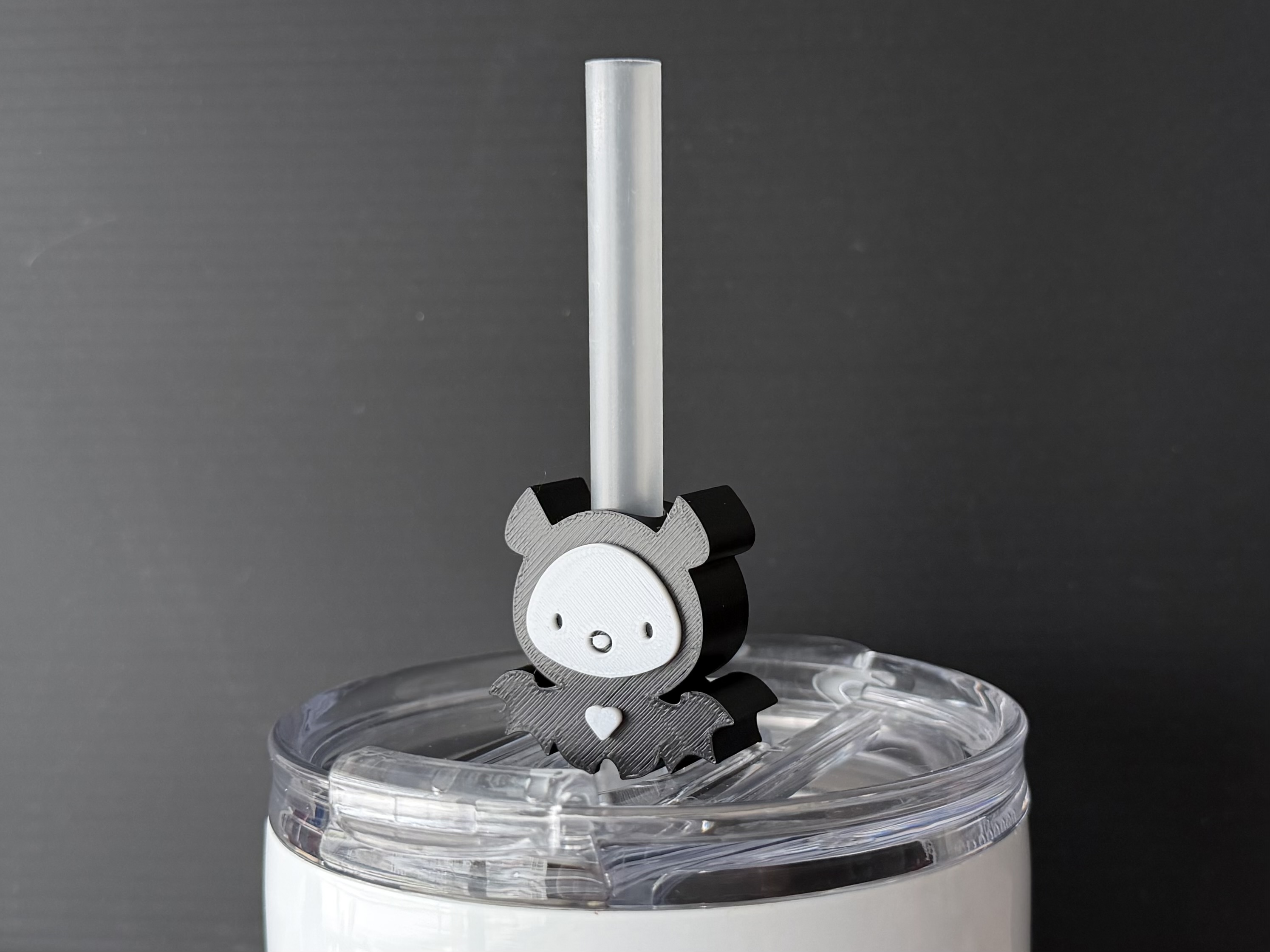 Straw Topper - Skeleton 