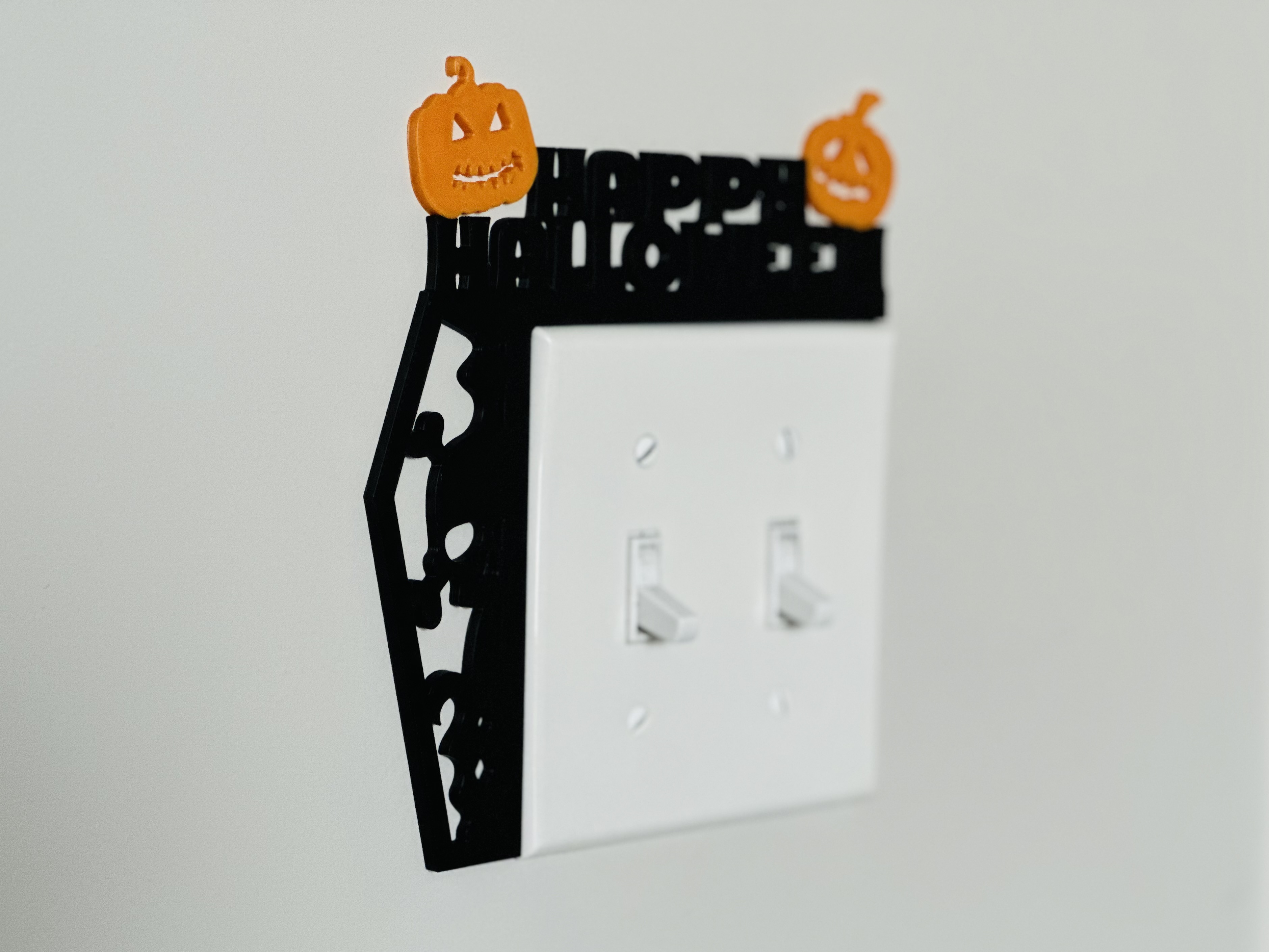Light Switch Display - Happy Halloween