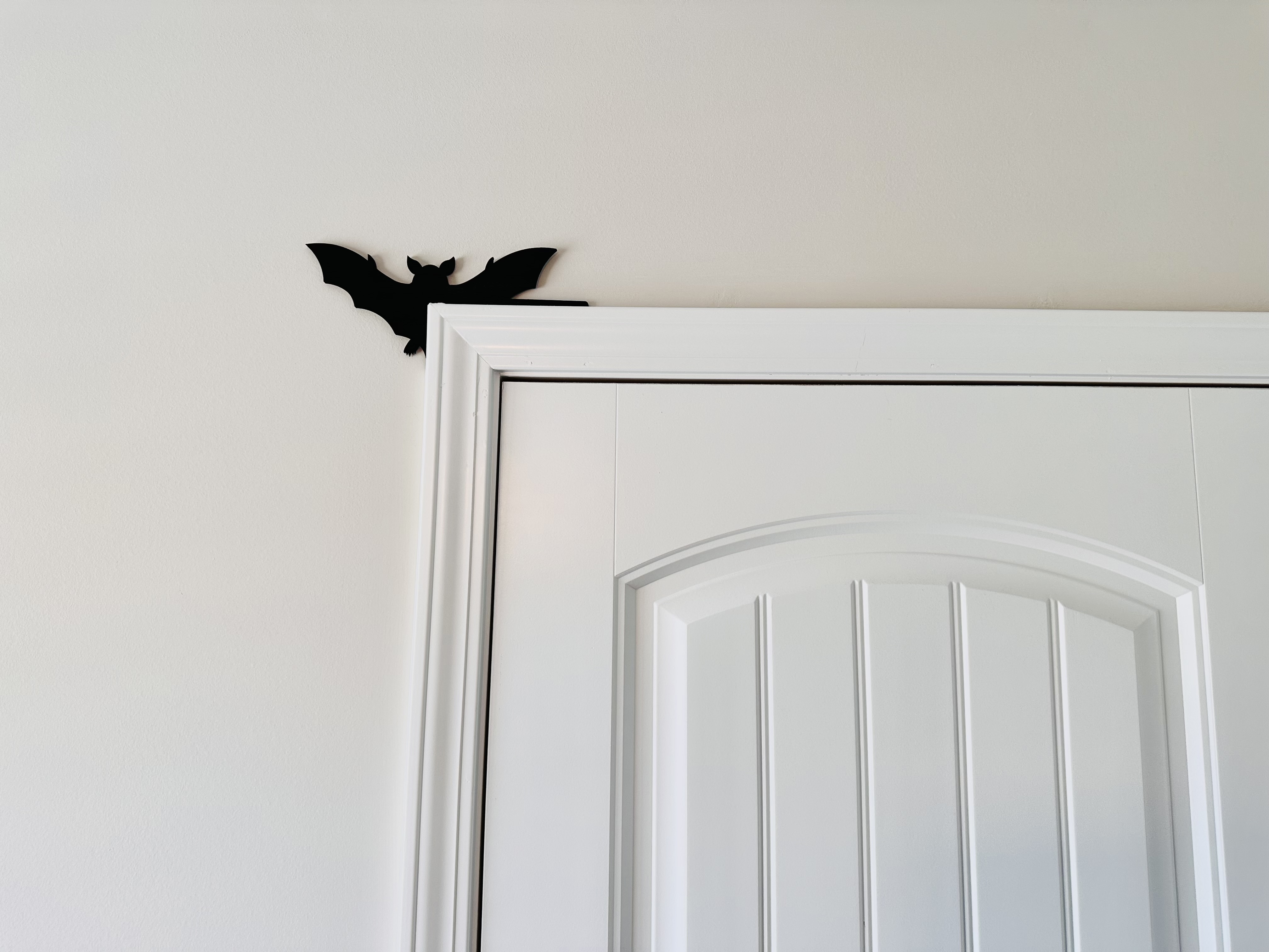 Corner Door Display - Bat Silhouette