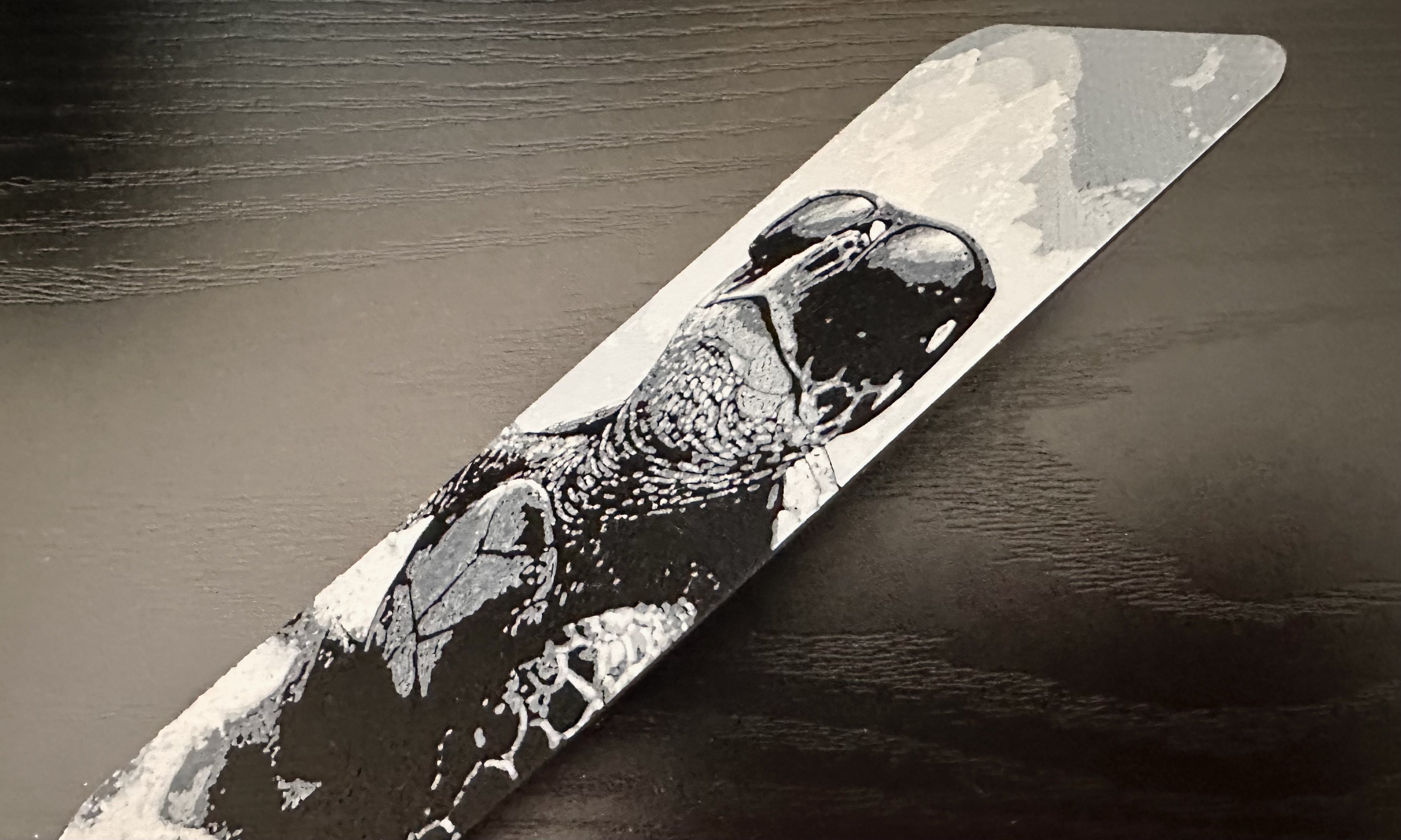 3D Printed Bookmark - Sea Turtle
