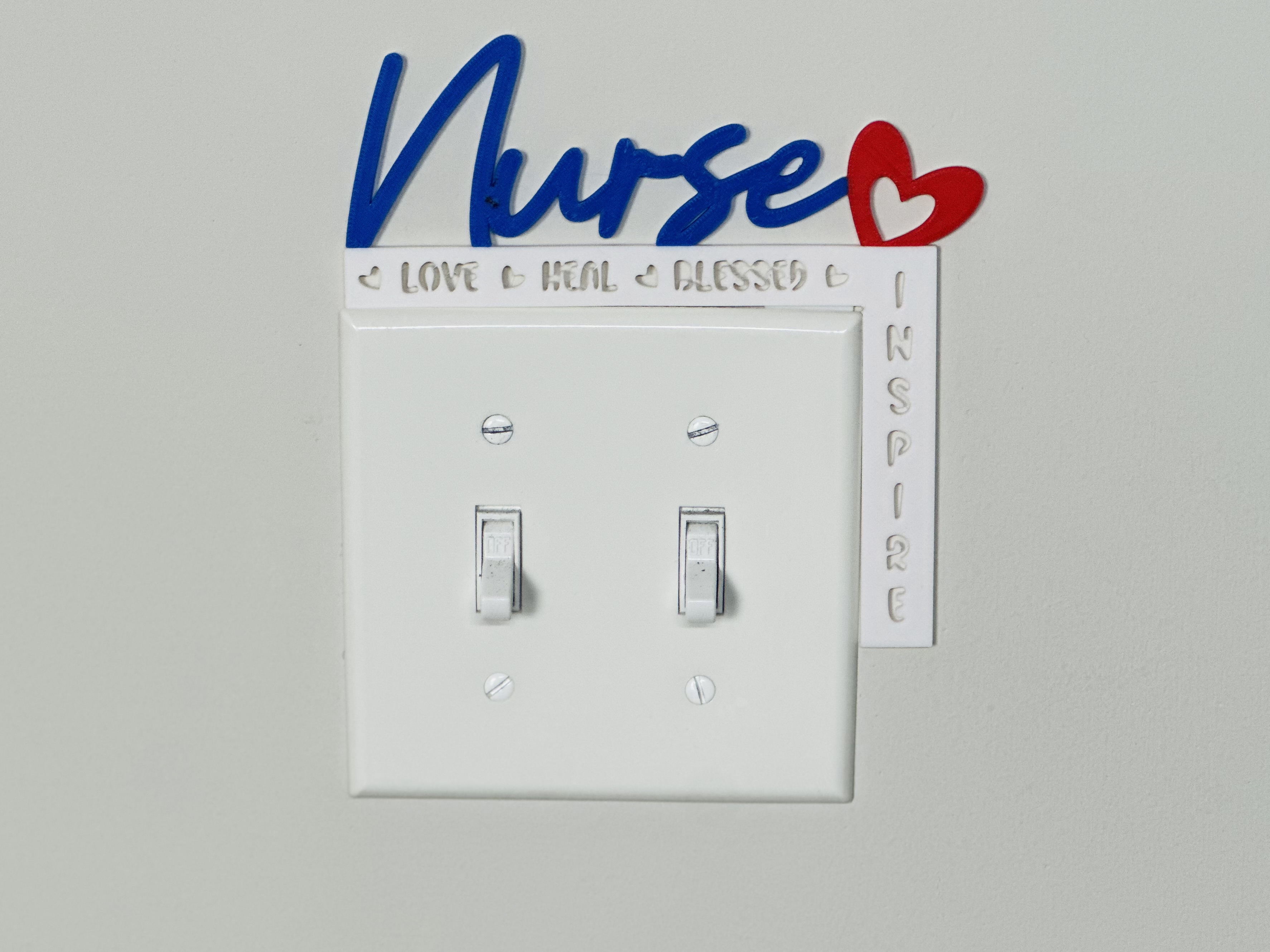 Light Switch Display - Nurse