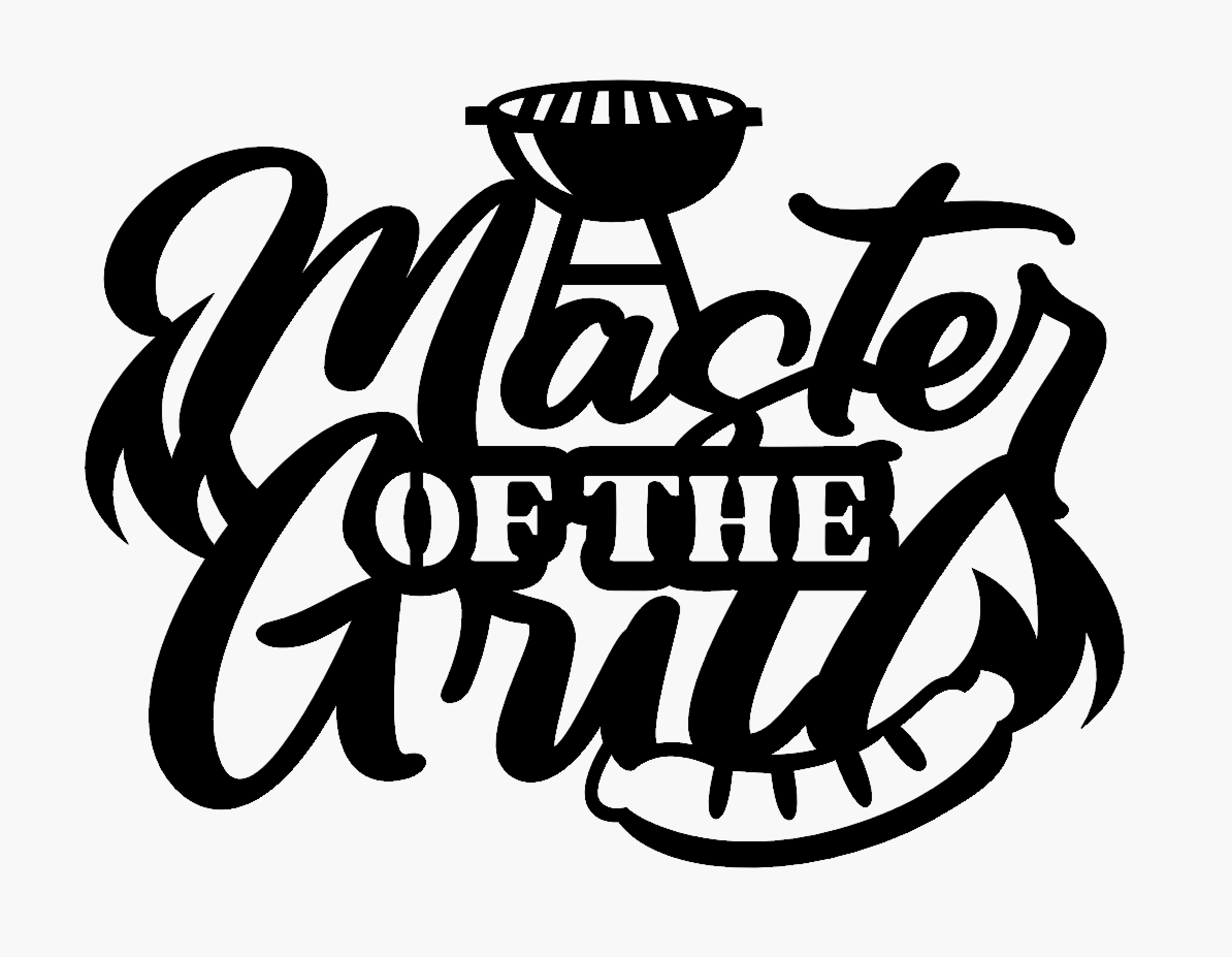 BBQ Wall Sign - Master of the Grill