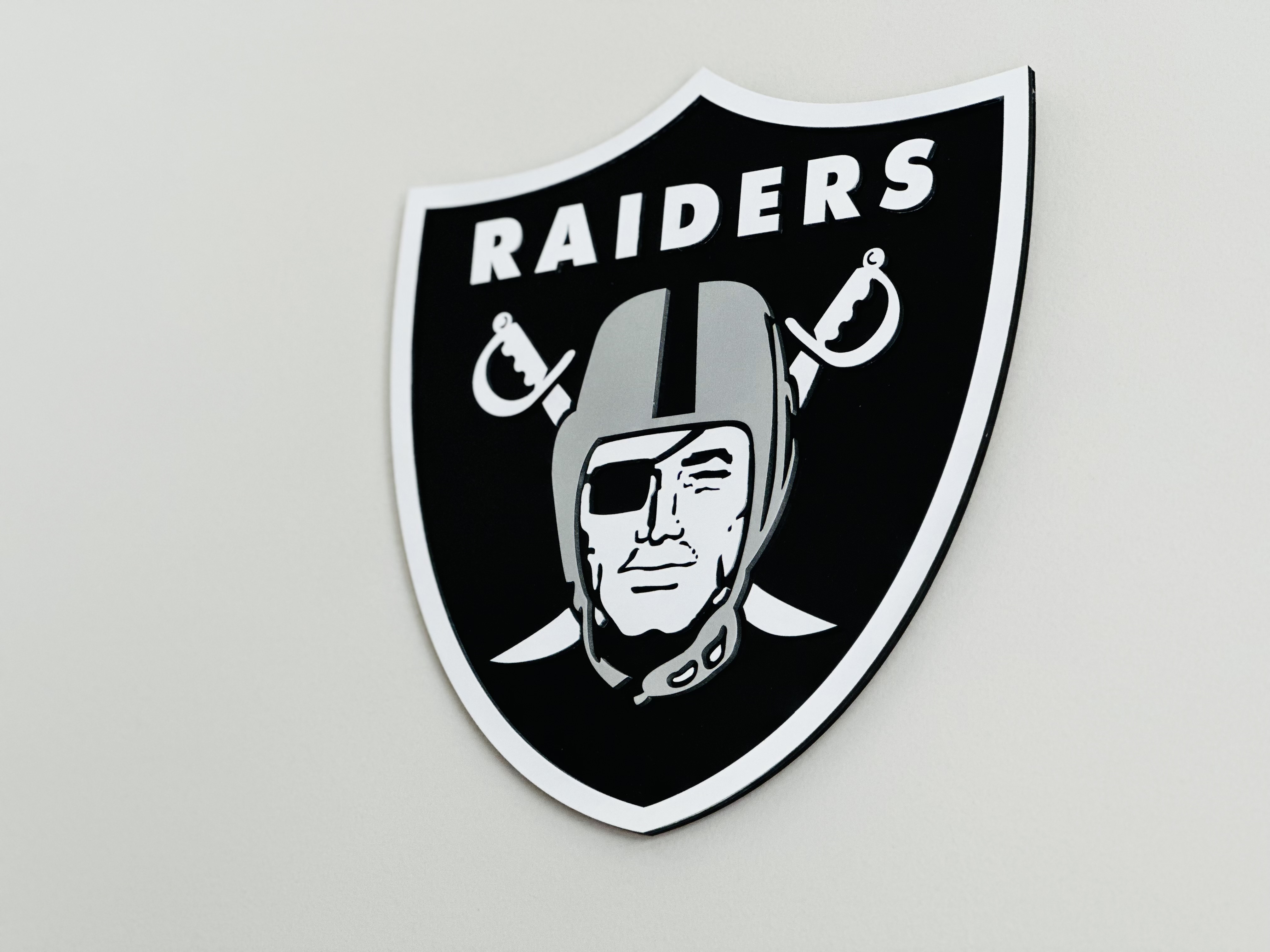Wooden Sports Sign - Raiders