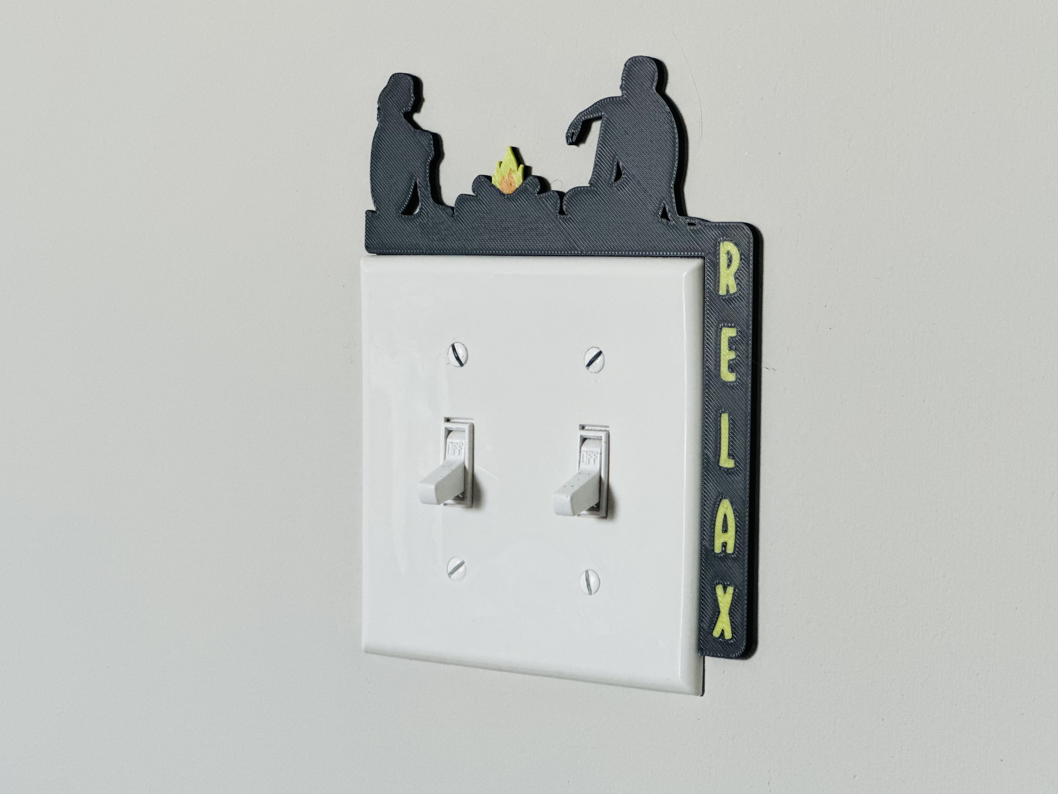 Light Switch Display -  By the Fire