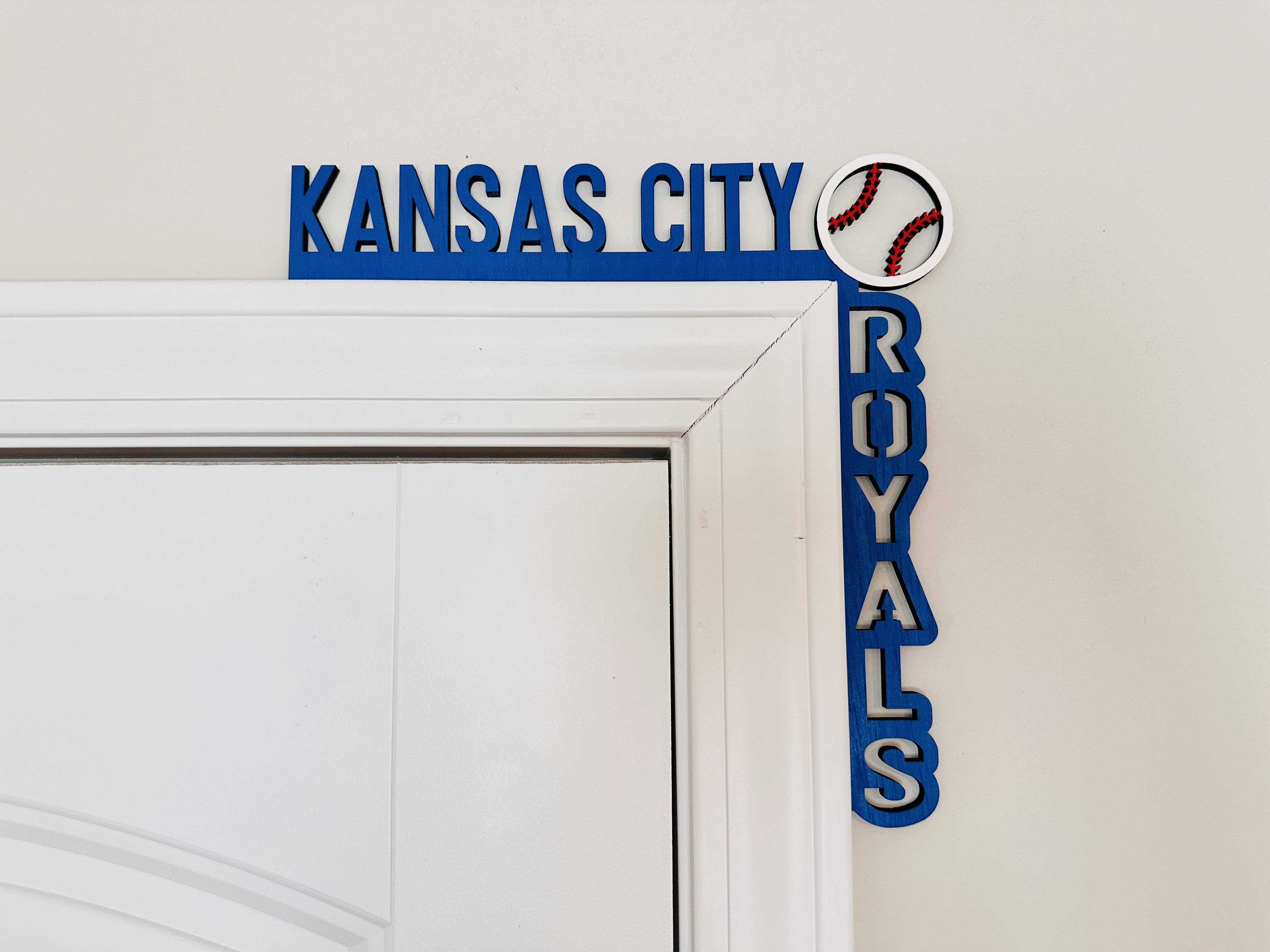 Corner Door Display - Kansas City Royals