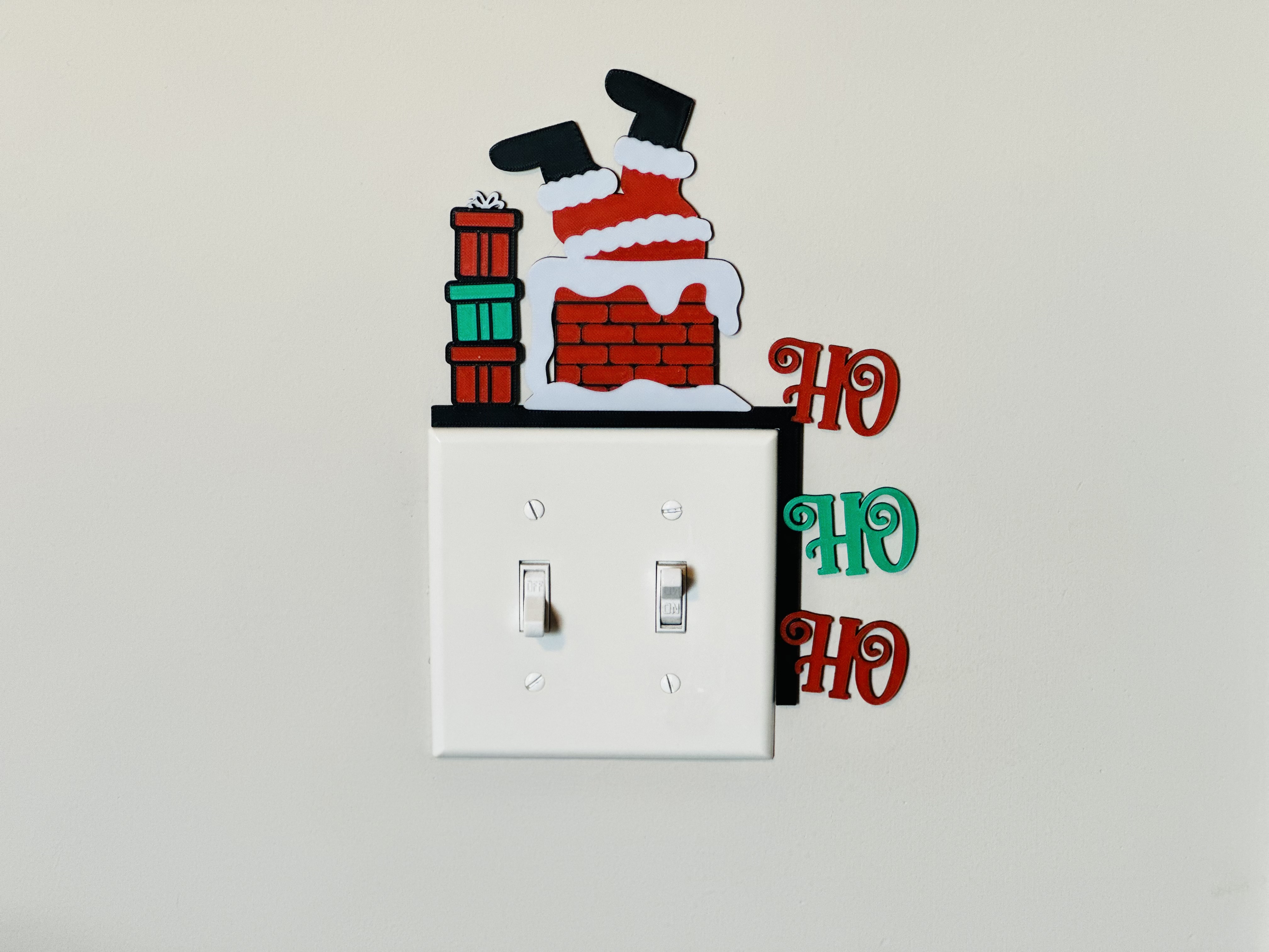 Light Switch Display - Christmas