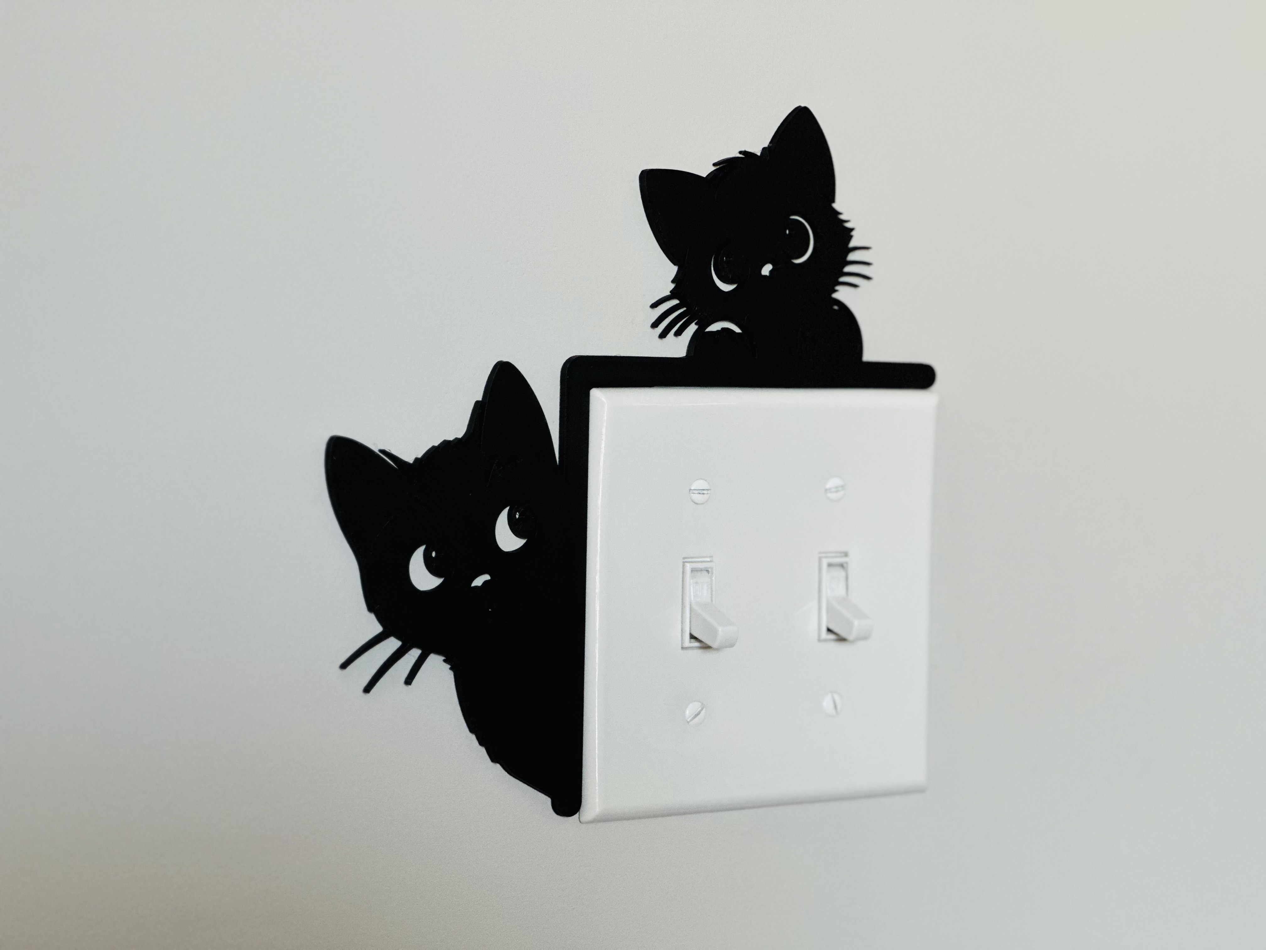 Light Switch Display - Cats