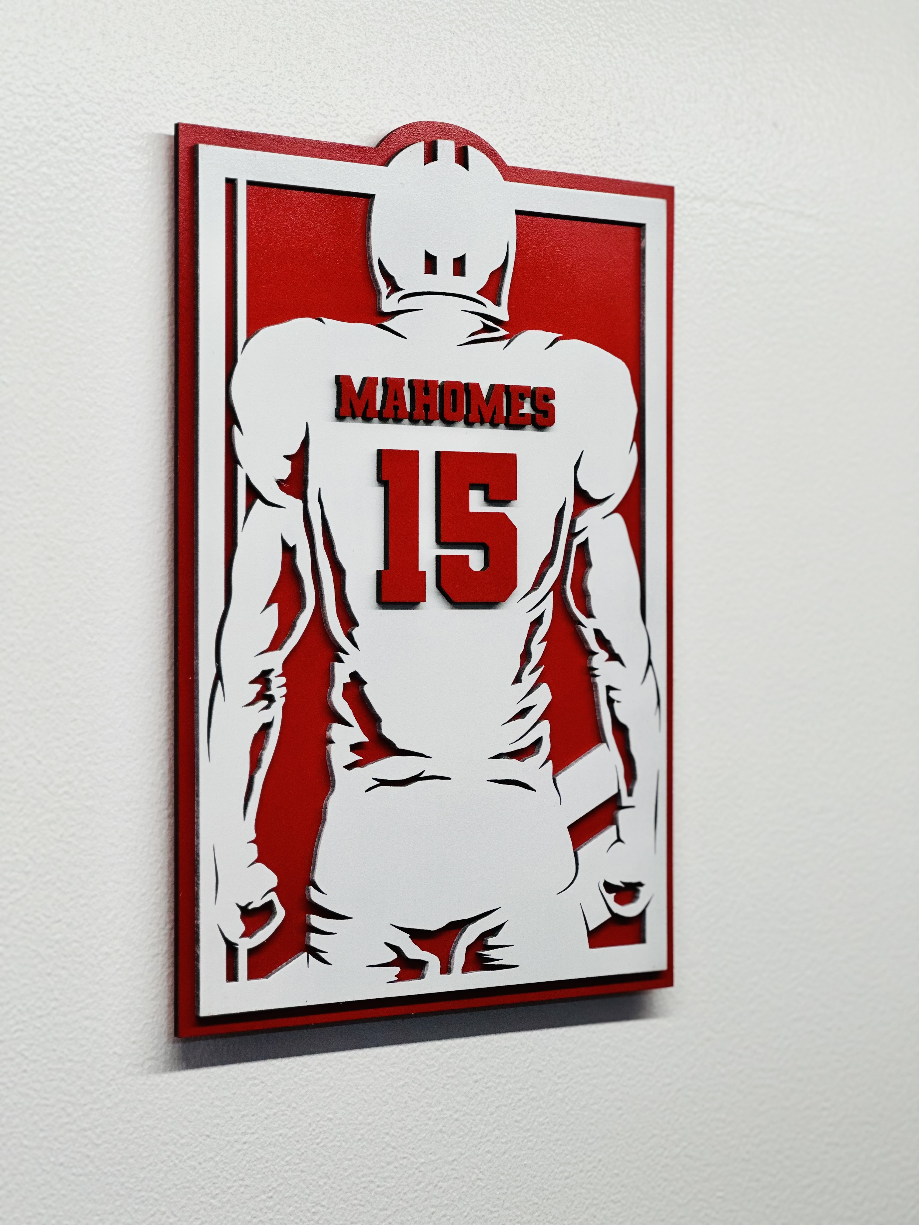 Sports Wall Sign - Mahomes
