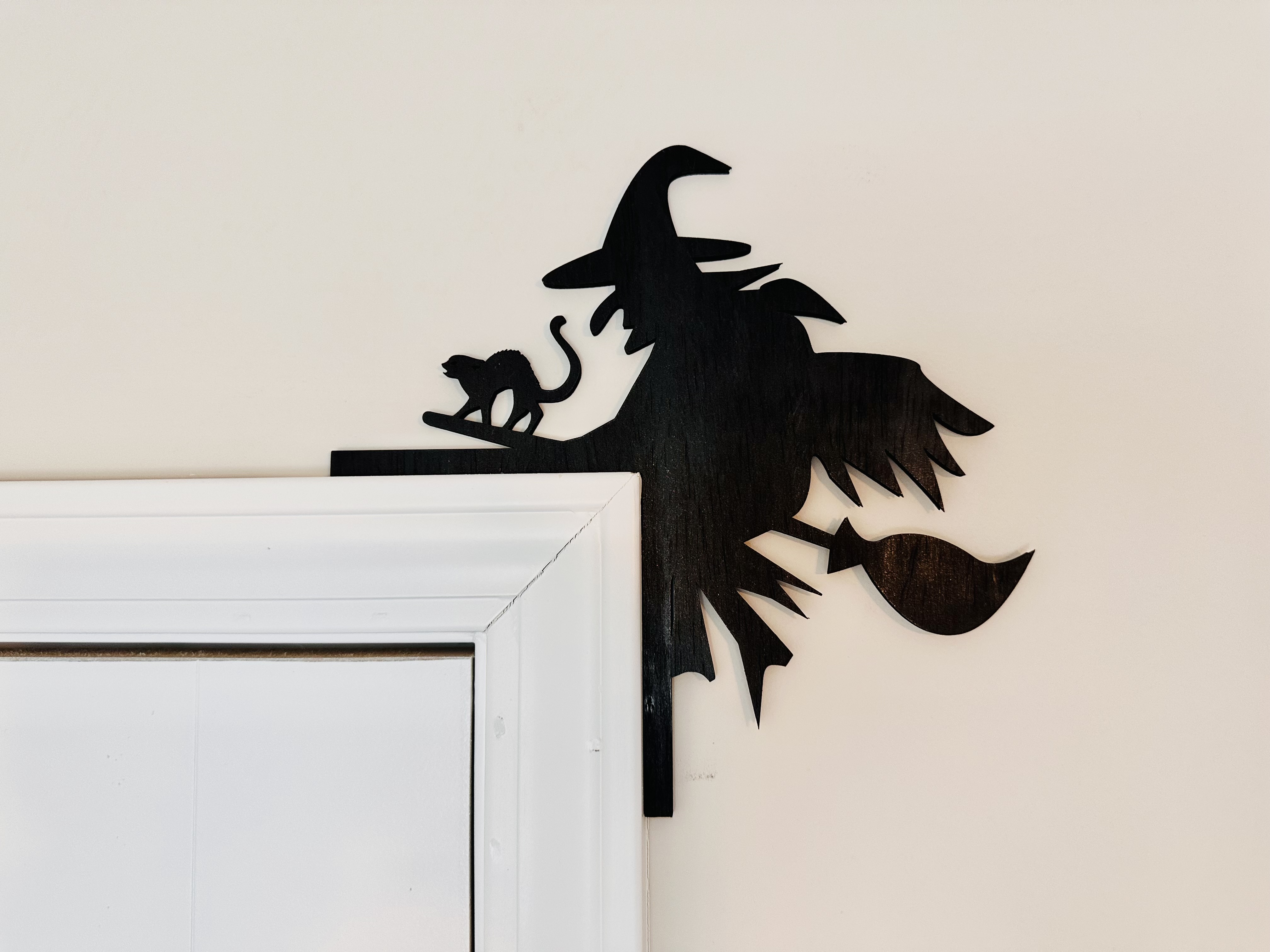 Corner Door Display - Flying Witch