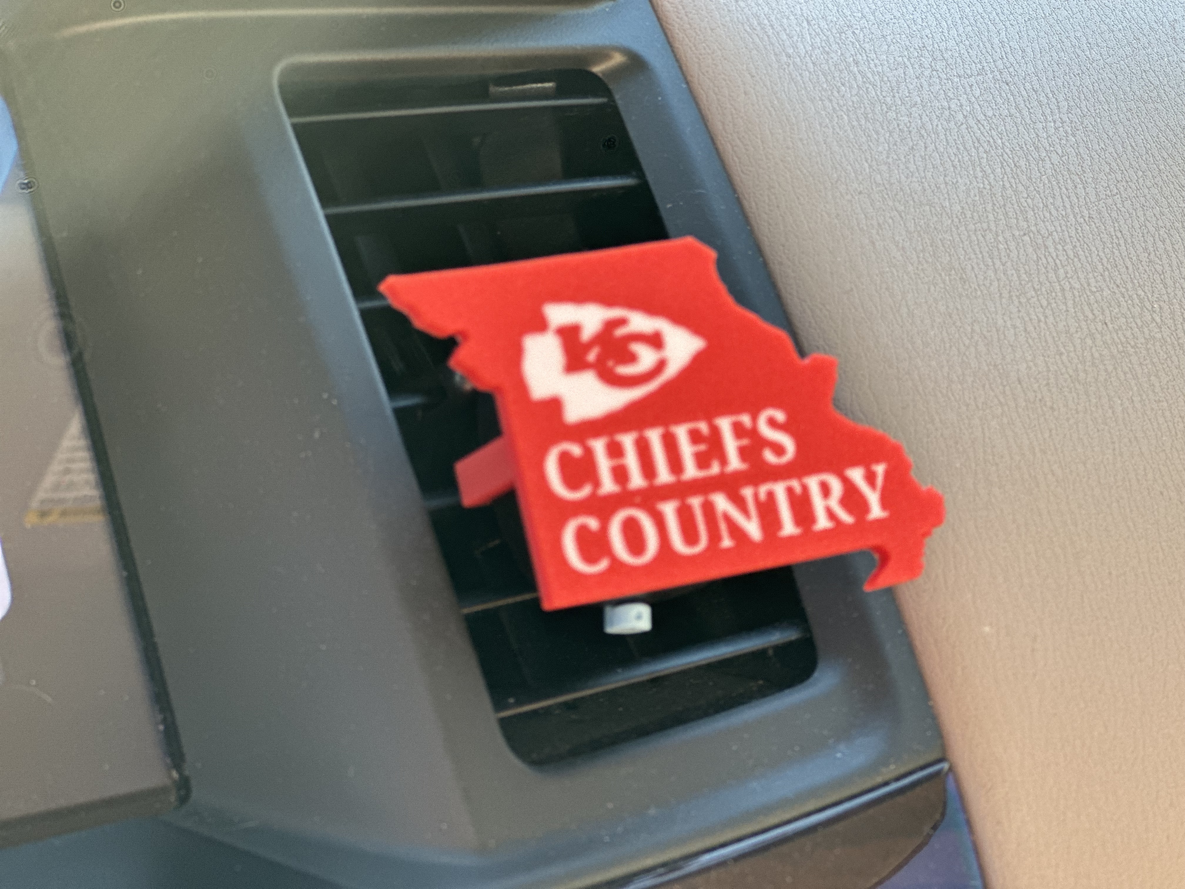 Febreze Car Clip-On - Chiefs Country - MO