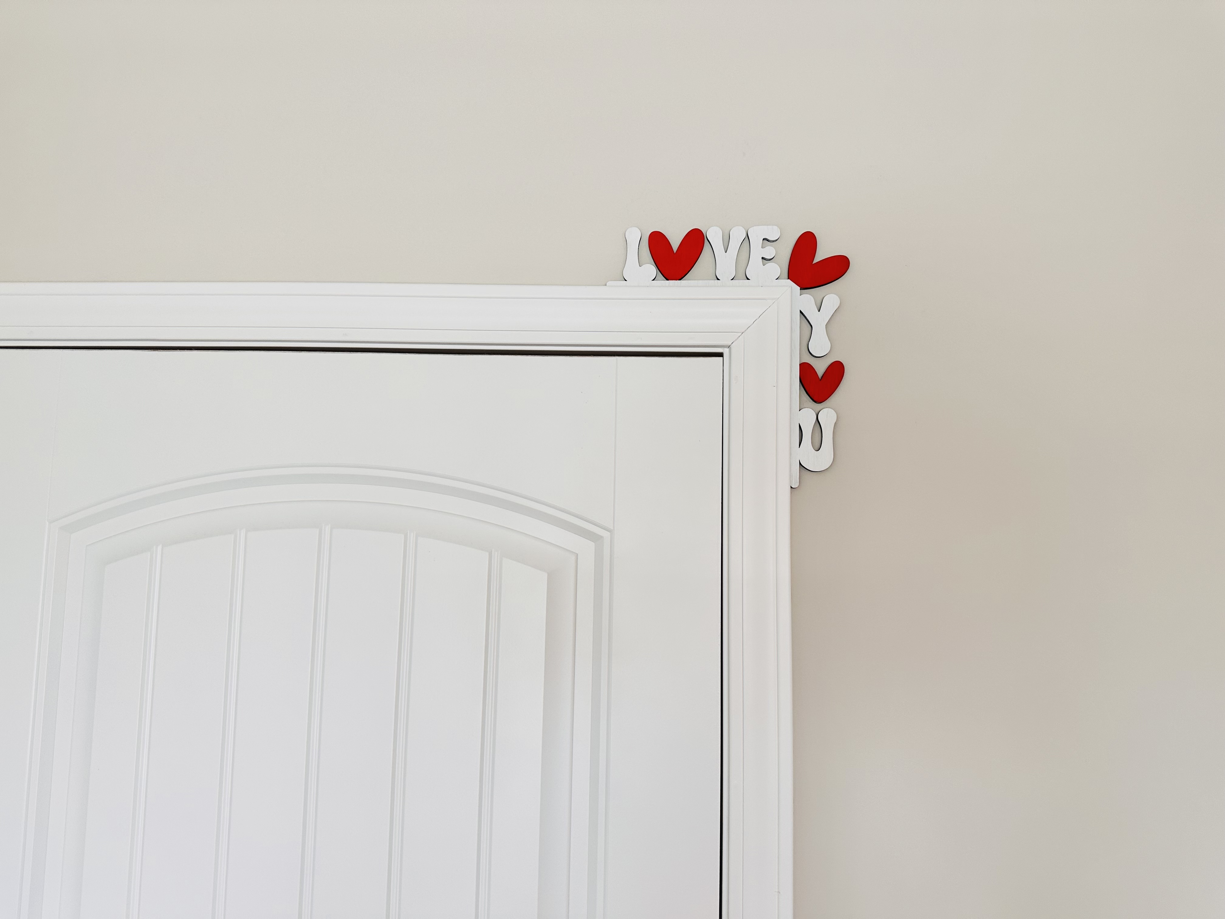 Corner Door Display - I Love You