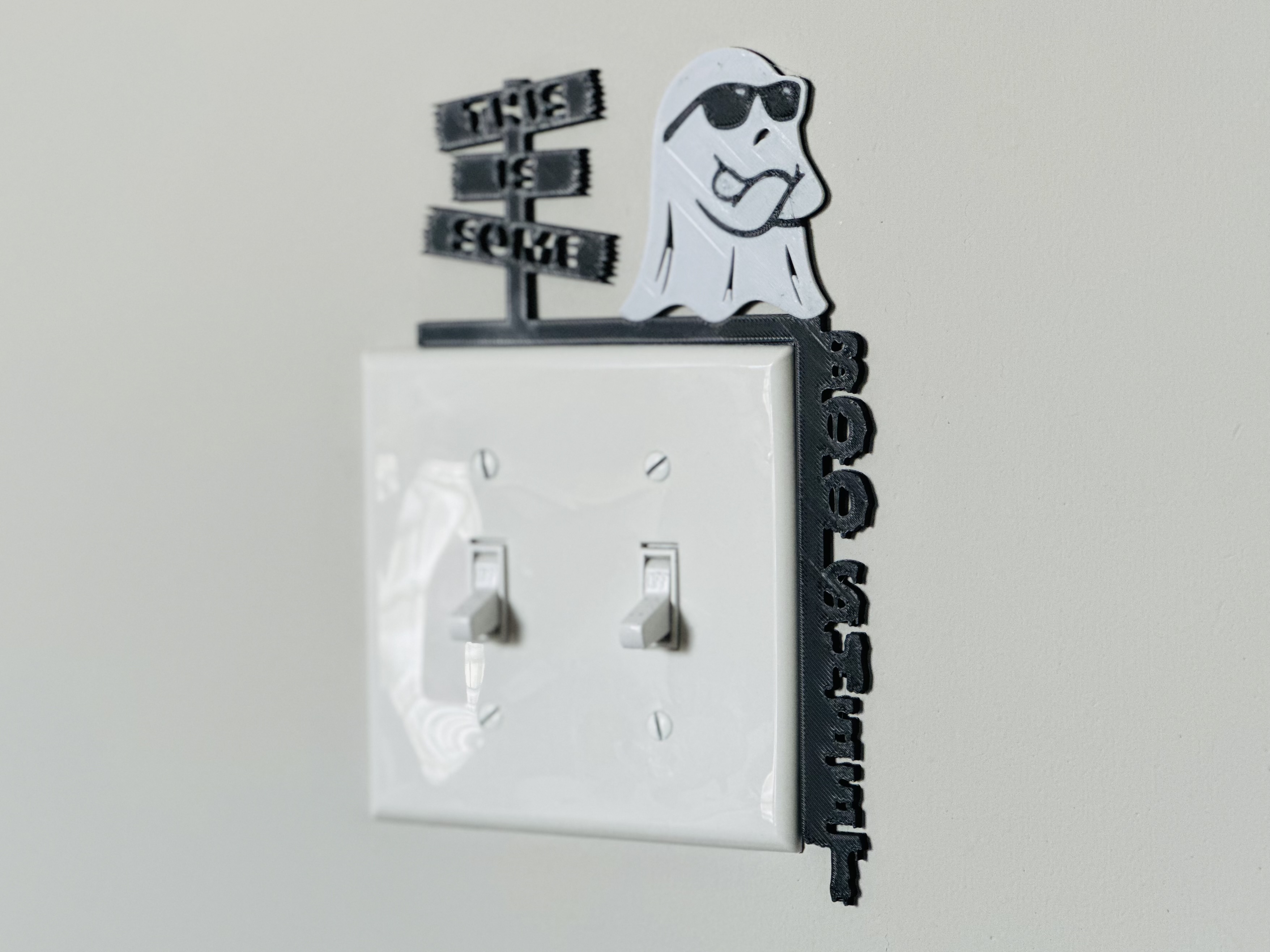 Light Switch Display - This is Some Boo Sheet