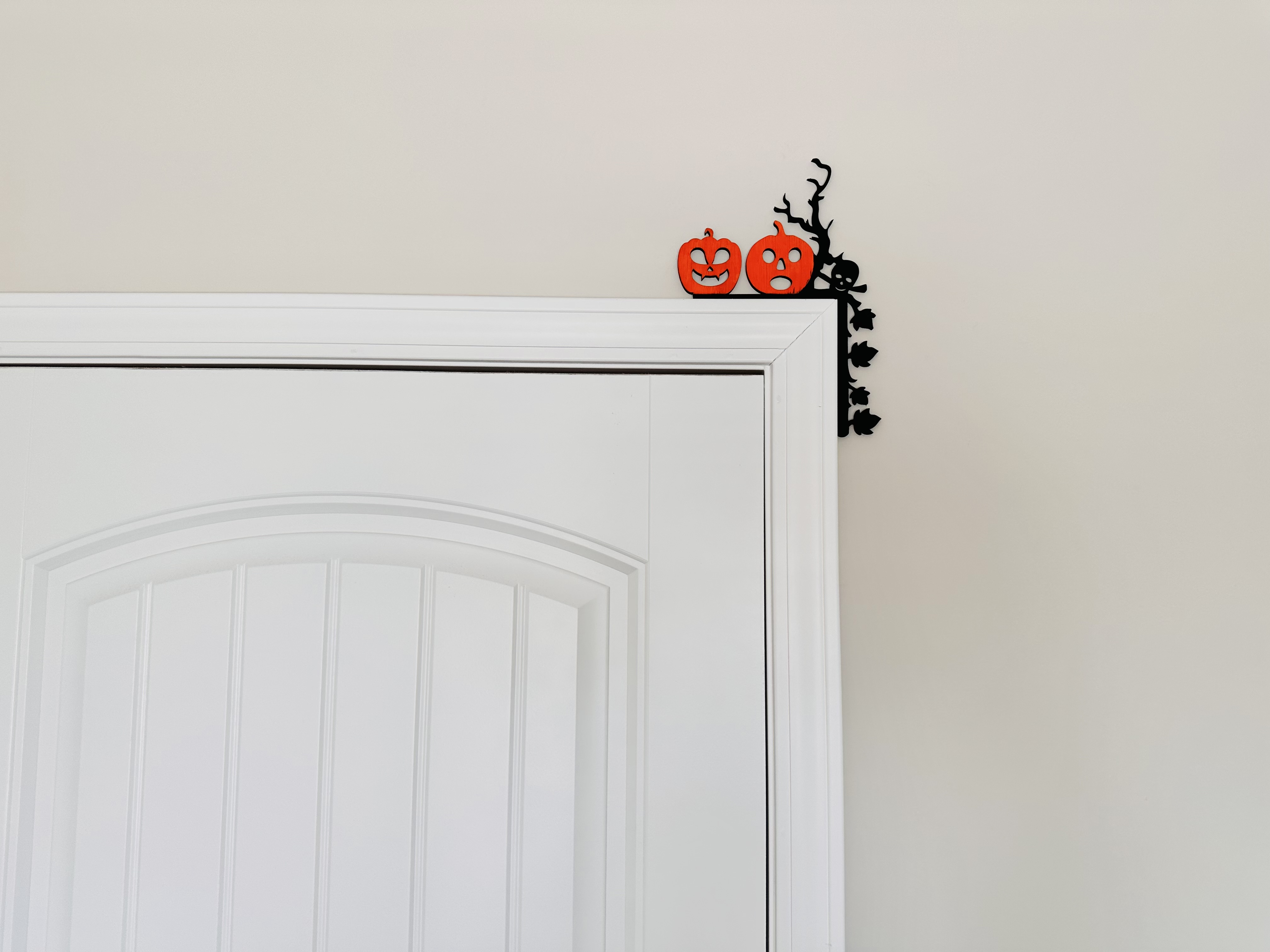 Corner Door Display - Pumpkins