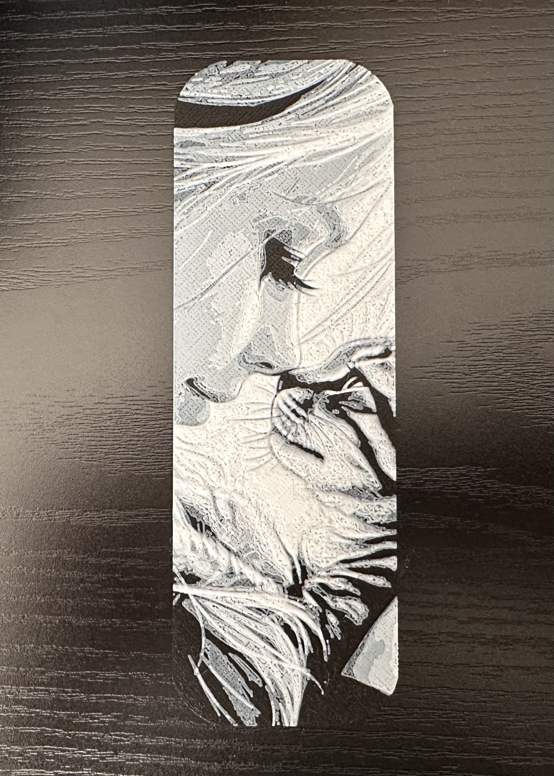 3D Printed Bookmark - Loved Cat