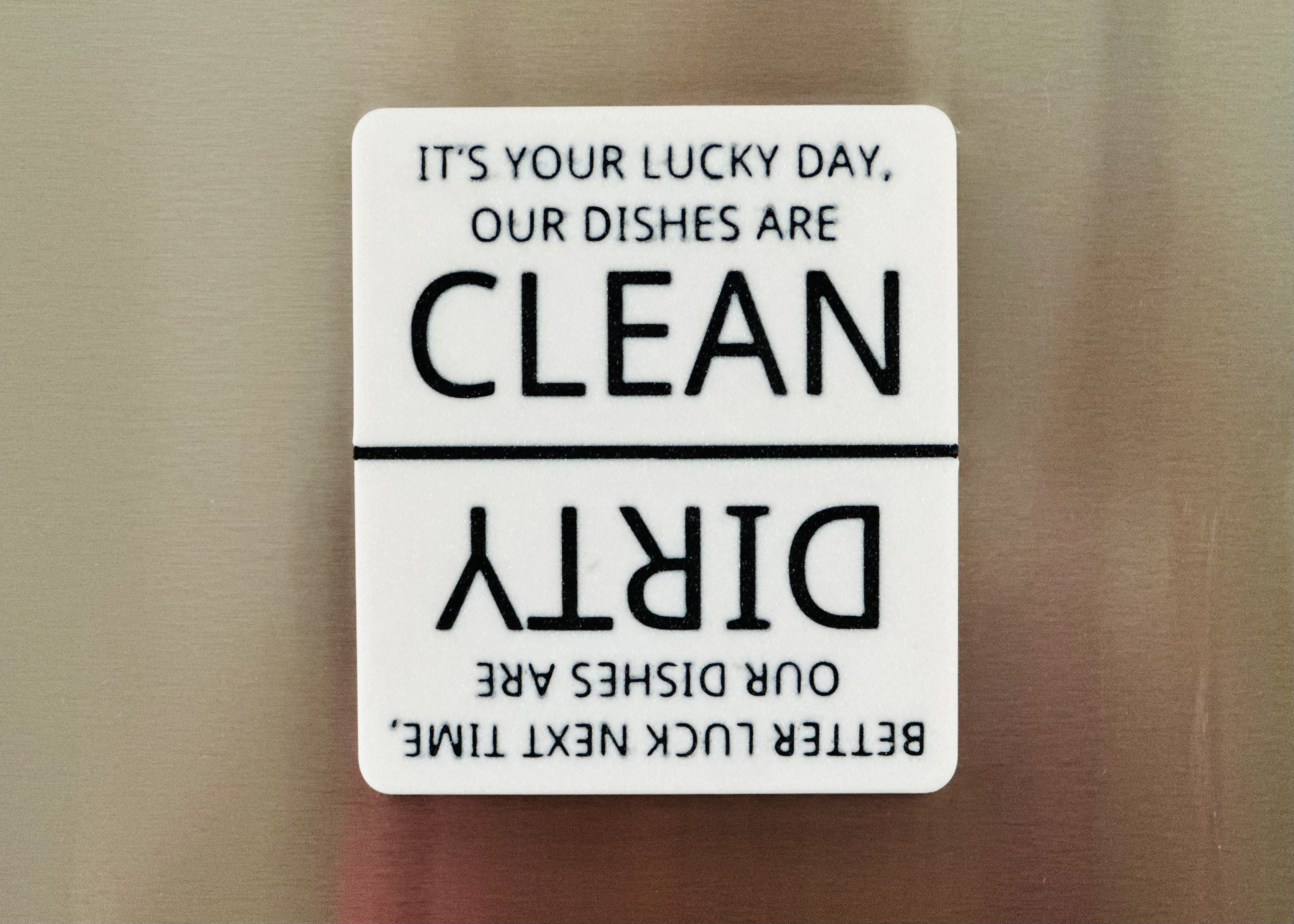 3D Printed Magnets - Clean or Dirty 