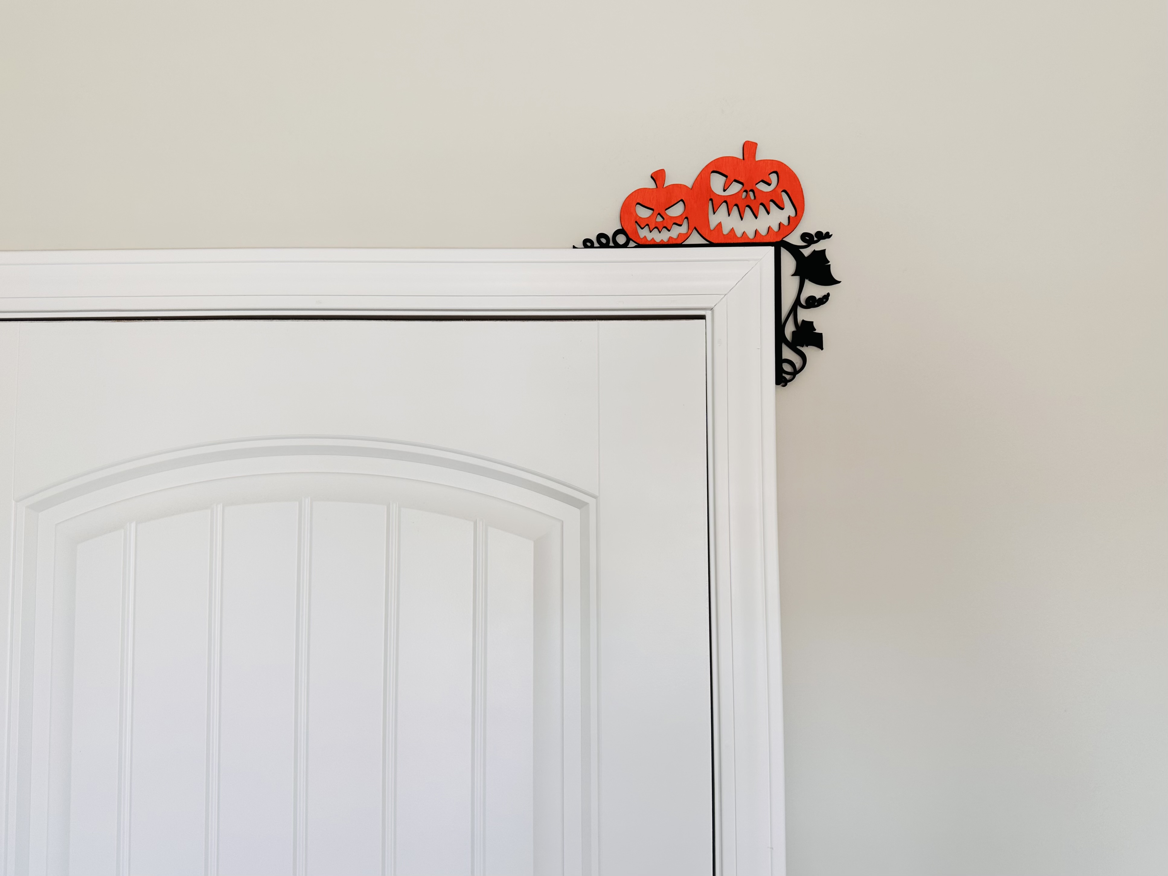 Corner Door Display - Pumpkins