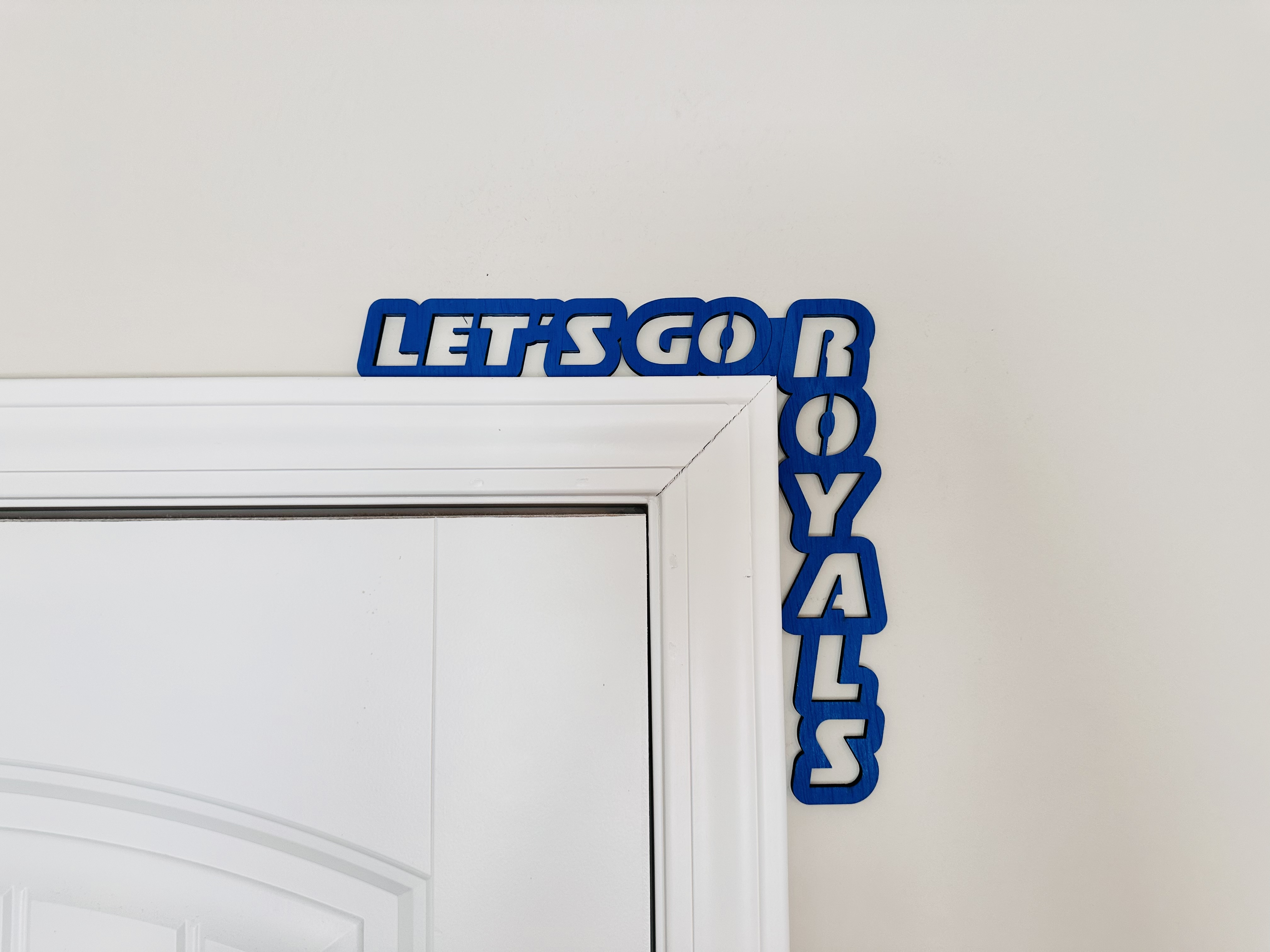 Corner Door Display - Let’s Go Royals