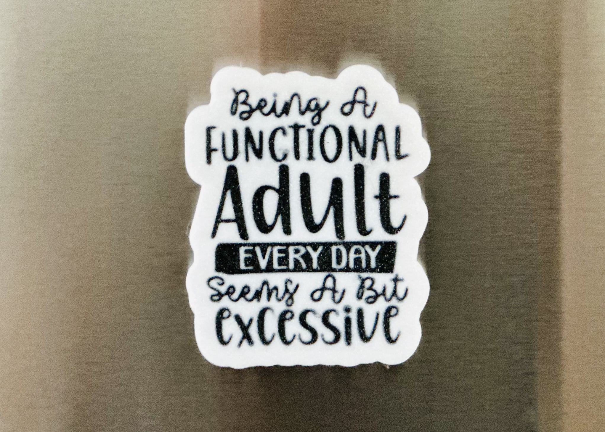 3D Printed Magnet - Functional Adult Everyday