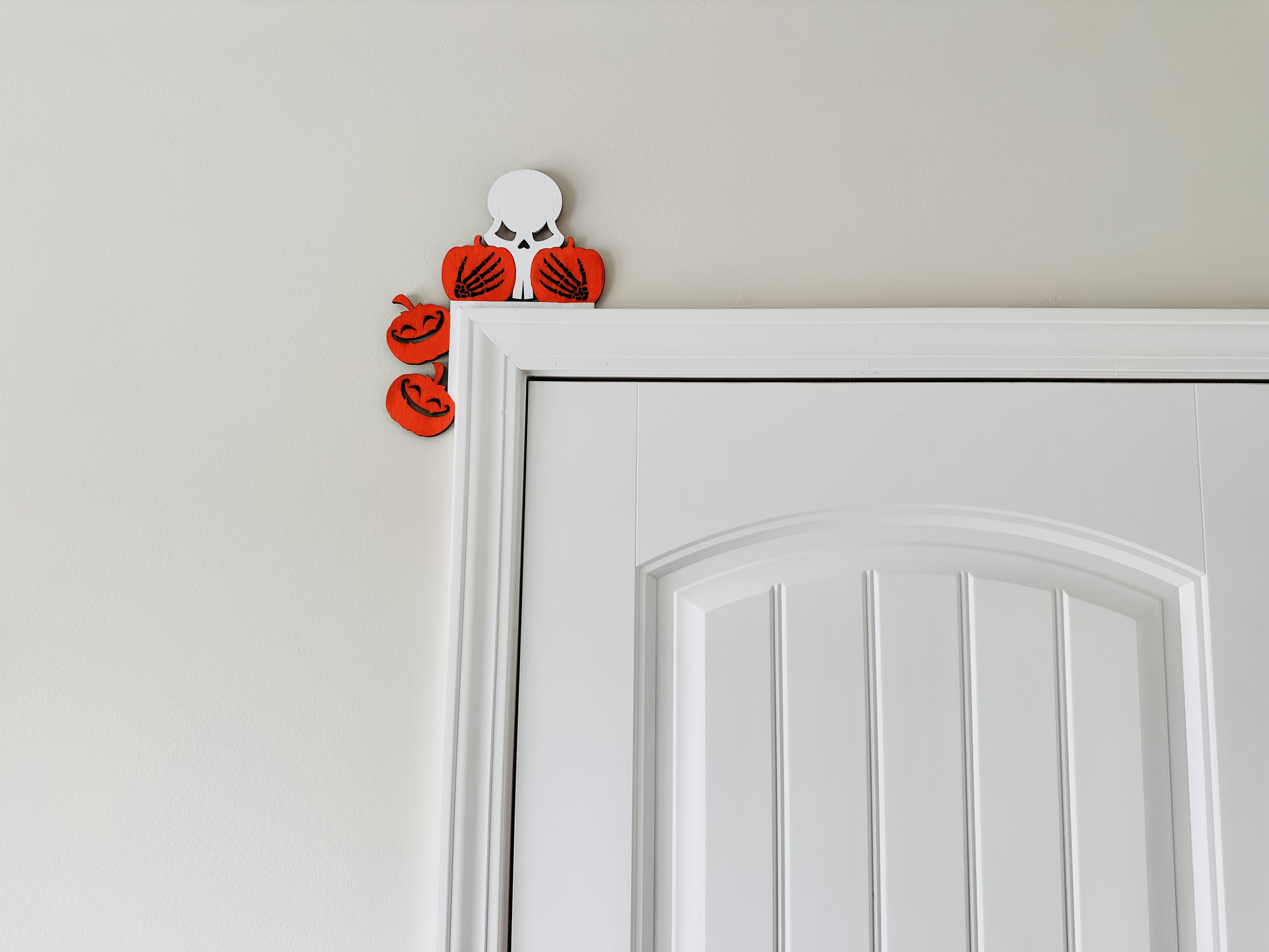 Corner Door Display - Pumpkins