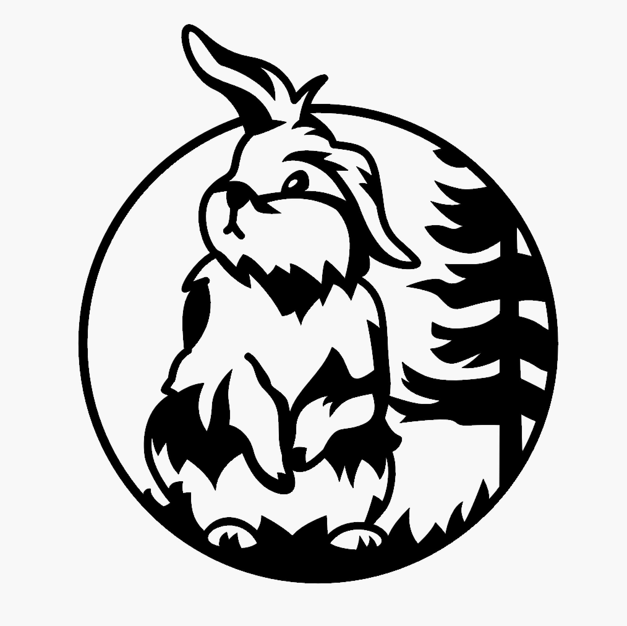 Forest Animal Wall Art - Rabbit