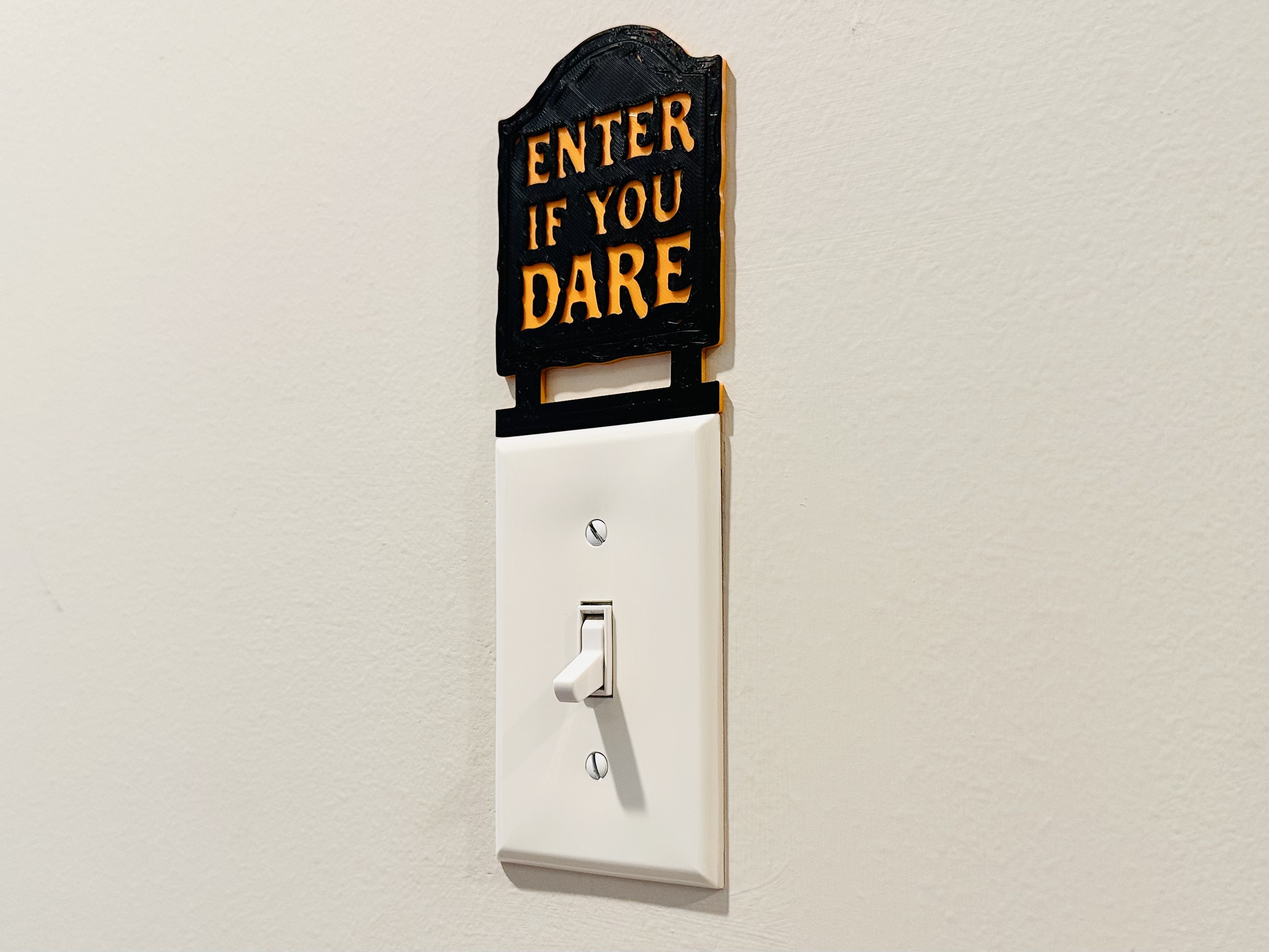 Light Switch Display -  Enter If You Dare