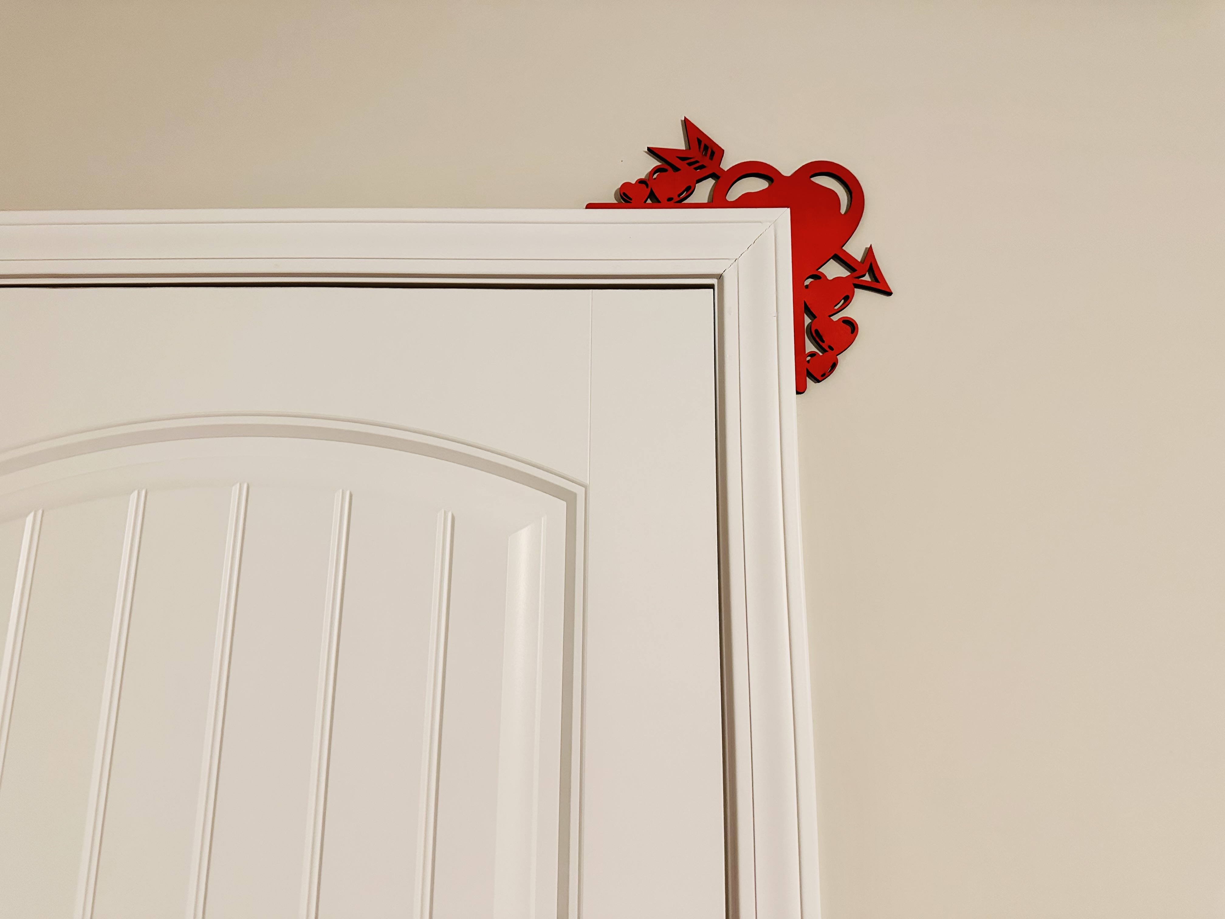 Corner Door Display - Hearts