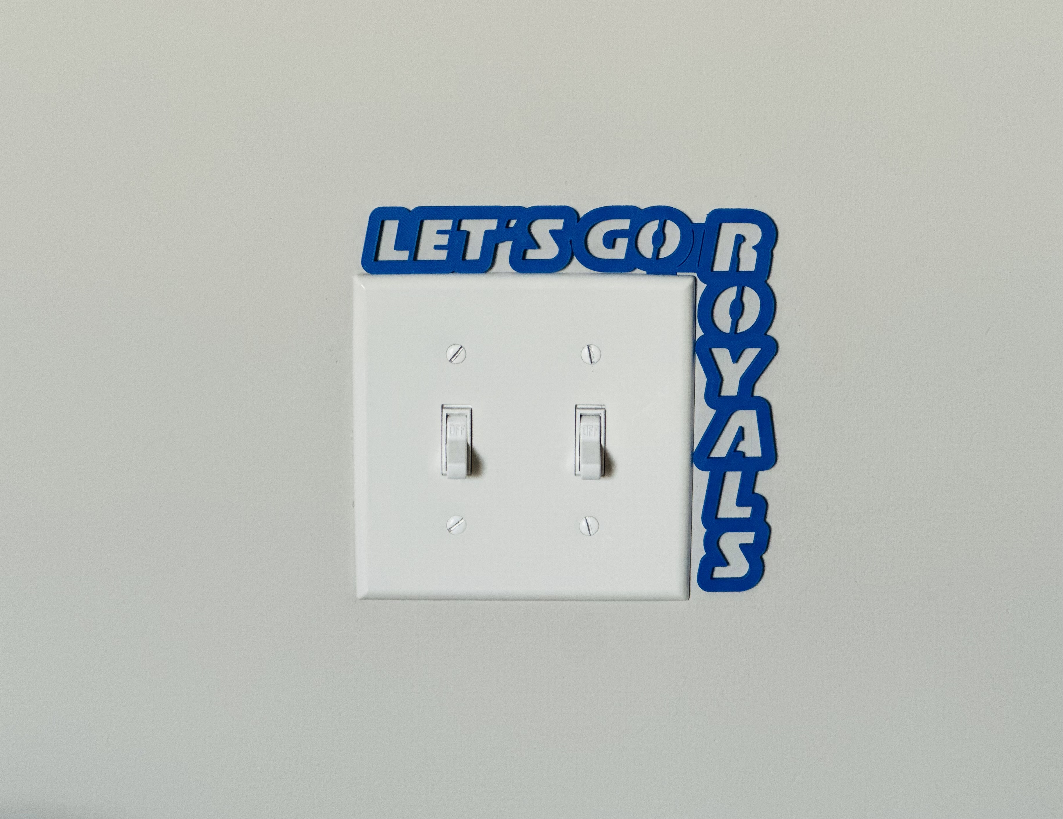 Light Switch Display - Kansas City Royals