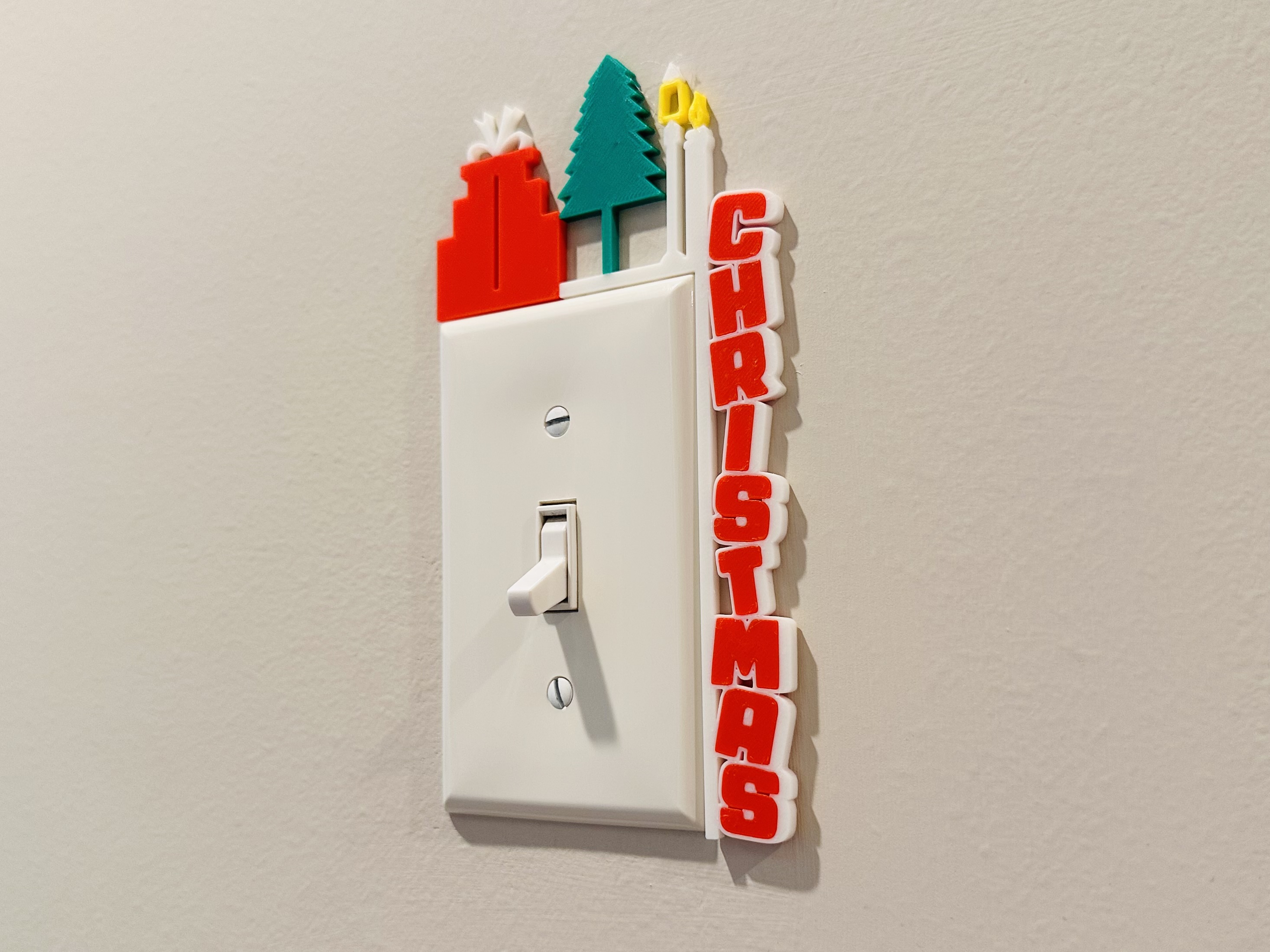 Light Switch Display - Christmas Theme