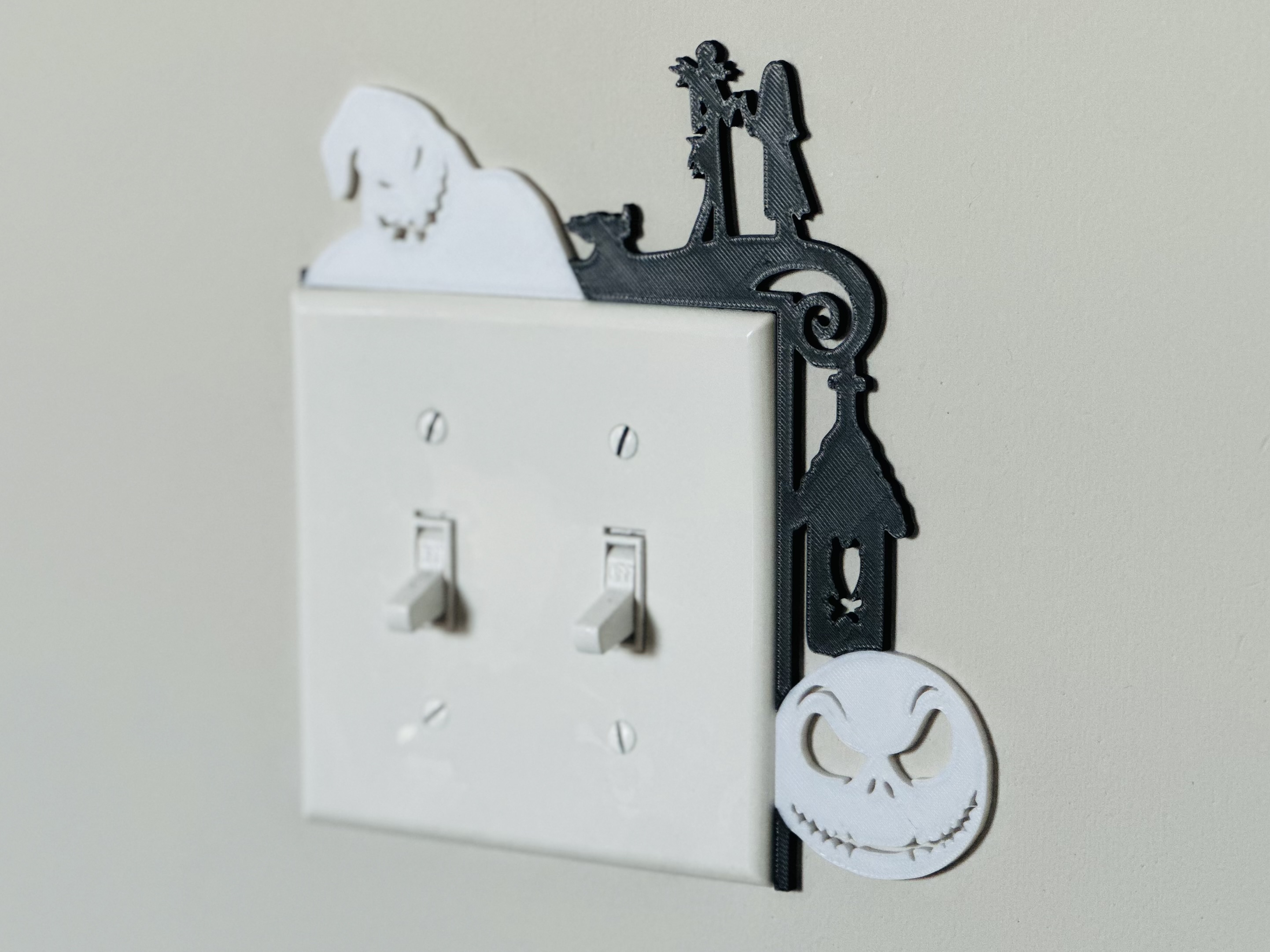 Light Switch Display - Nightmare Before Christmas