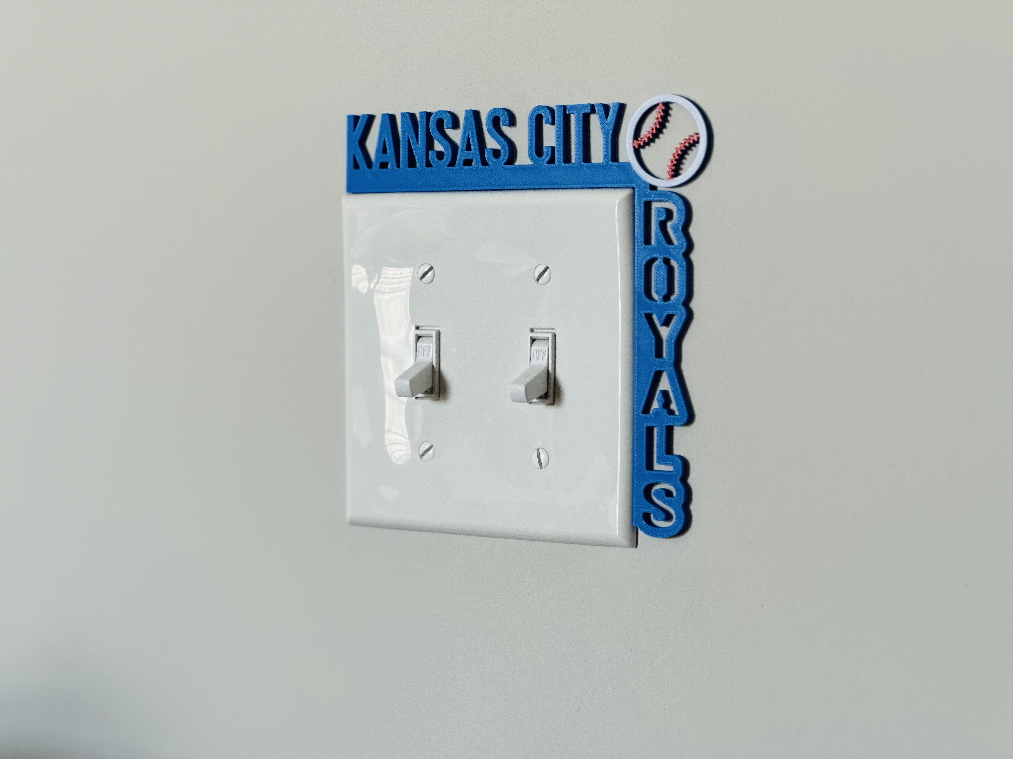 Light Switch Display - Kansas City Royals