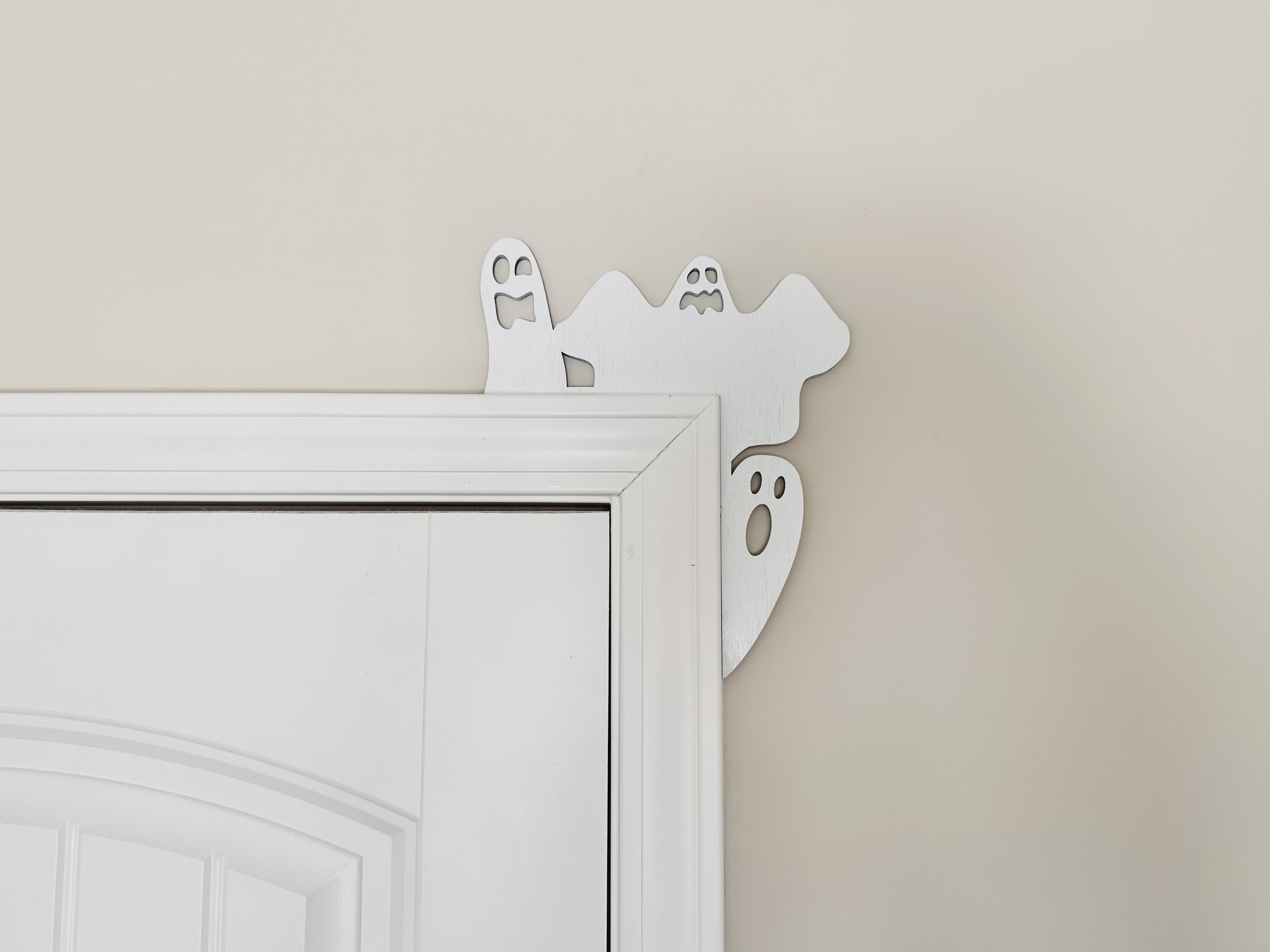 Corner Door Display - Ghost Silhouette 