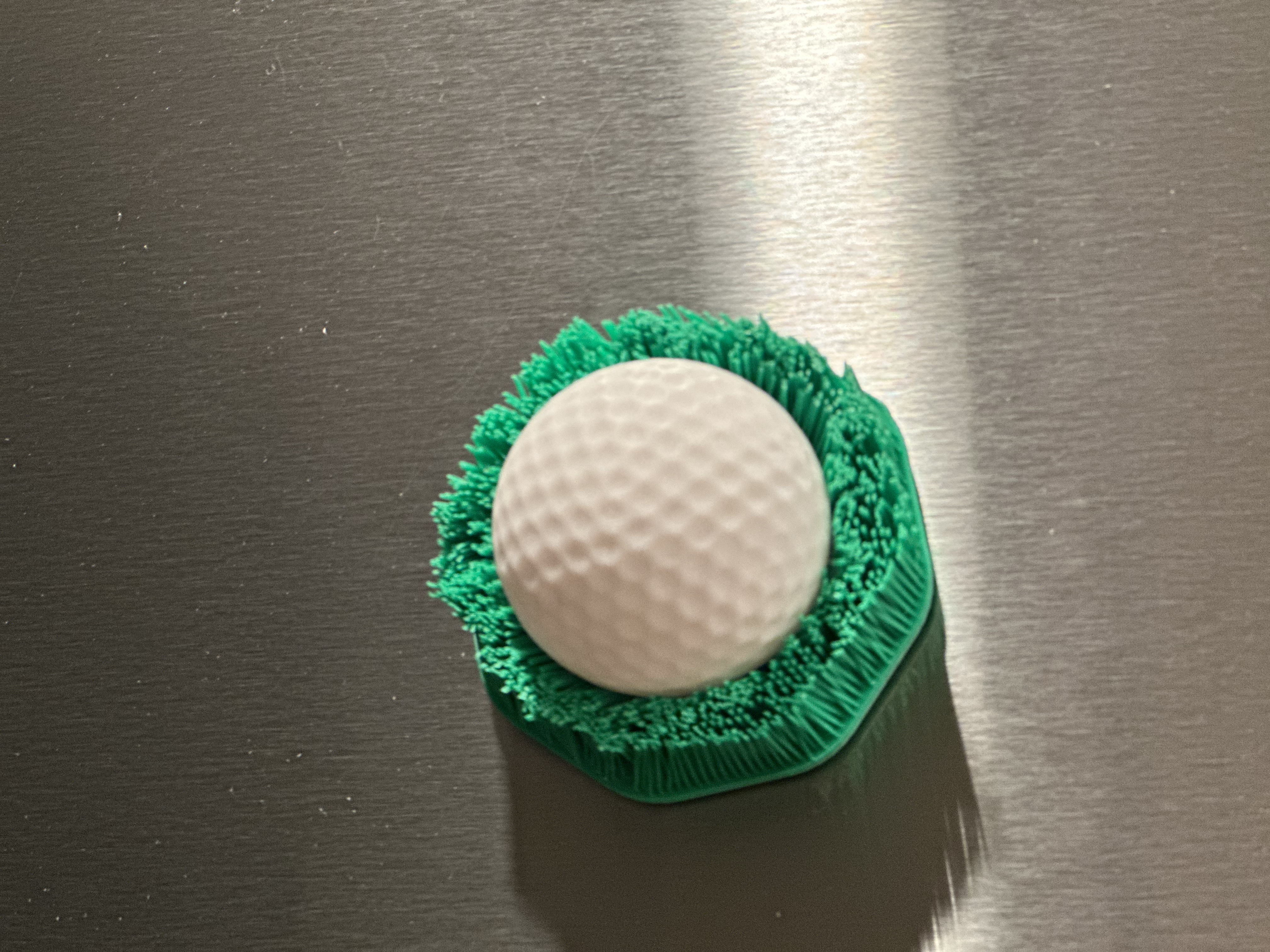 3D Printed Magnet - Golf Ball in the Ruff