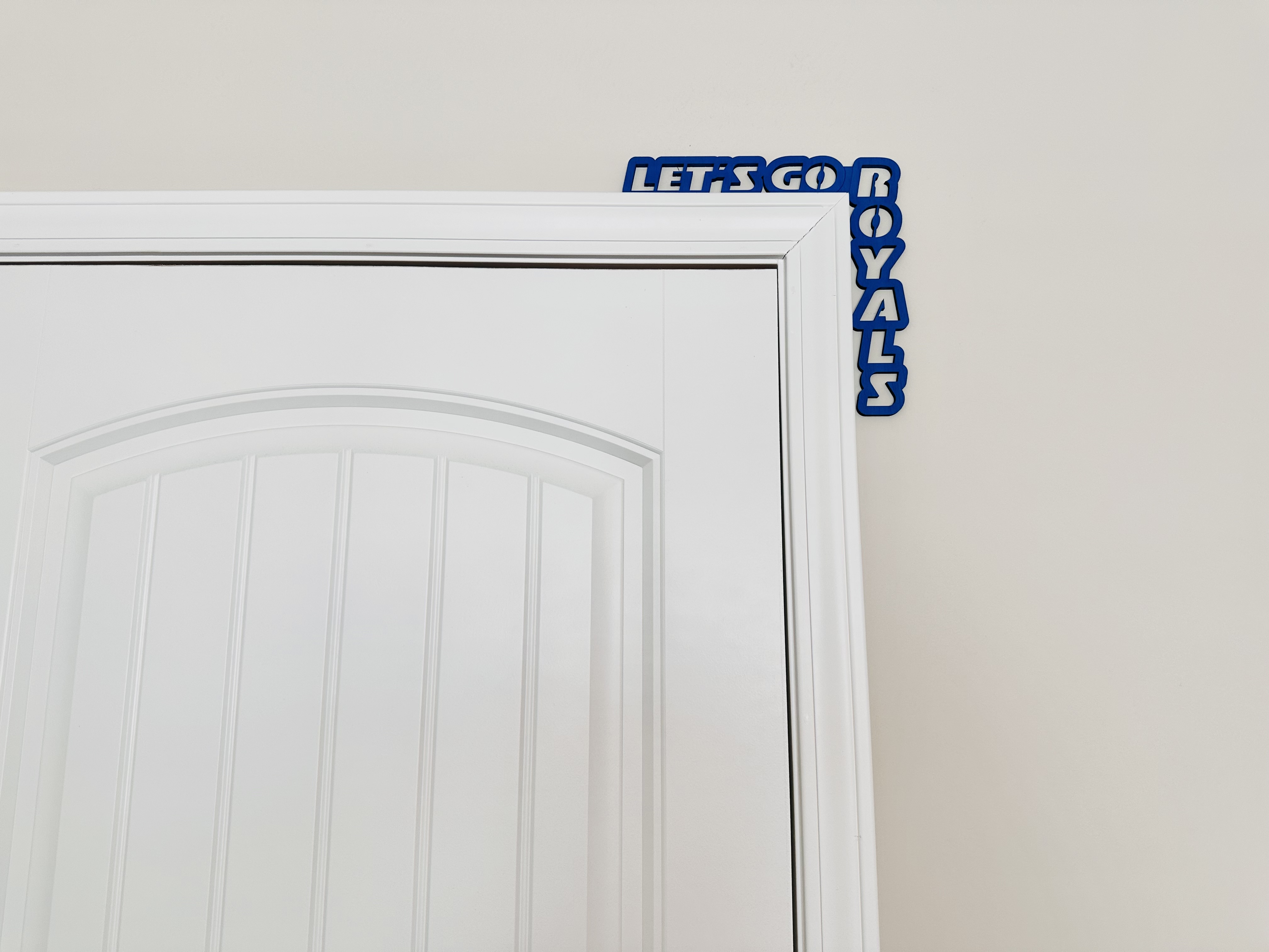 Corner Door Display - Let’s Go Royals