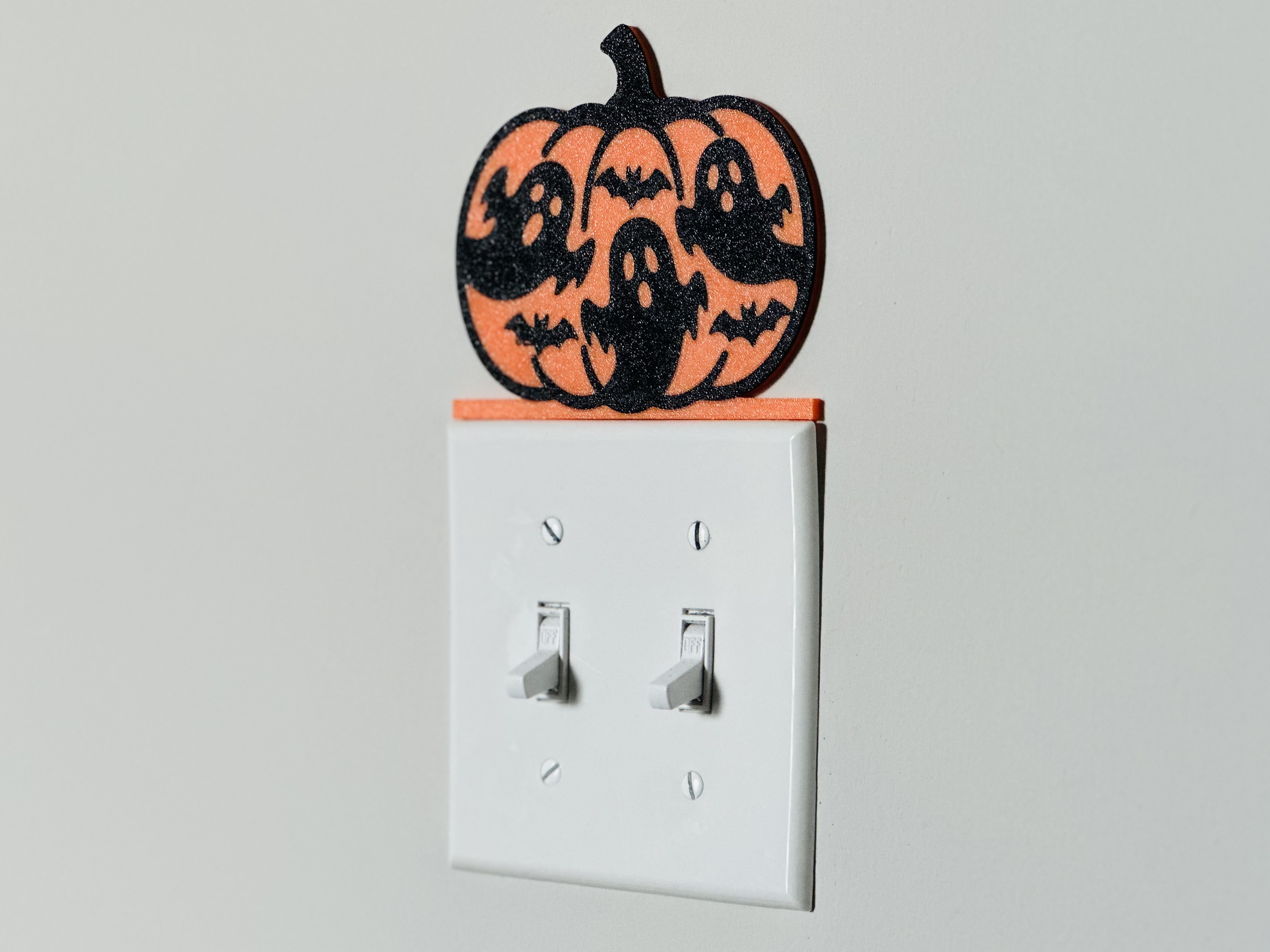 Light Switch Display - Halloween Pumpkin