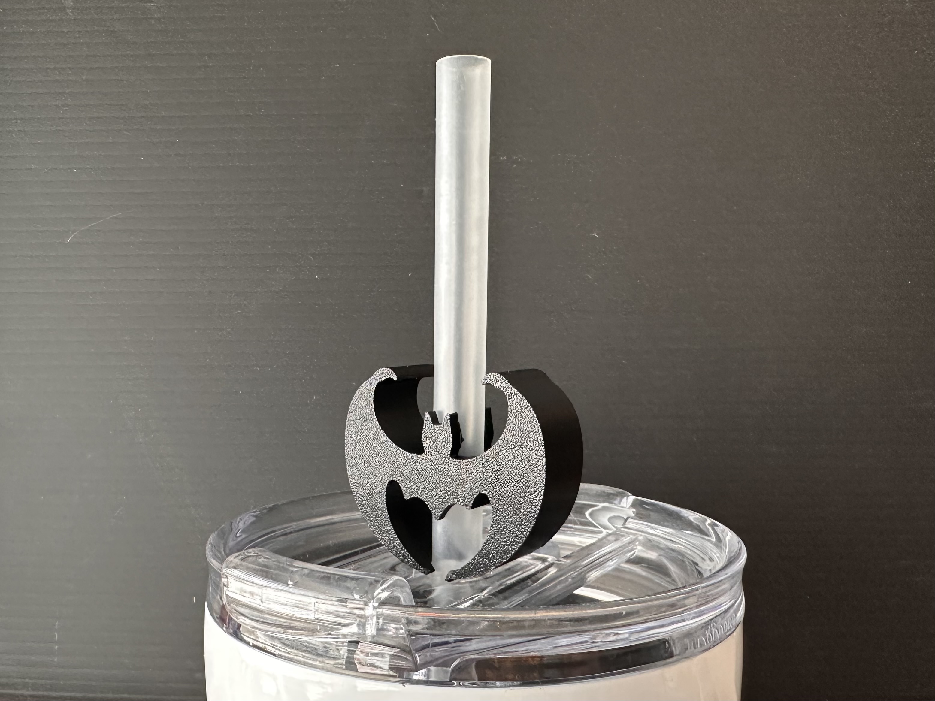 Straw Topper - Bat