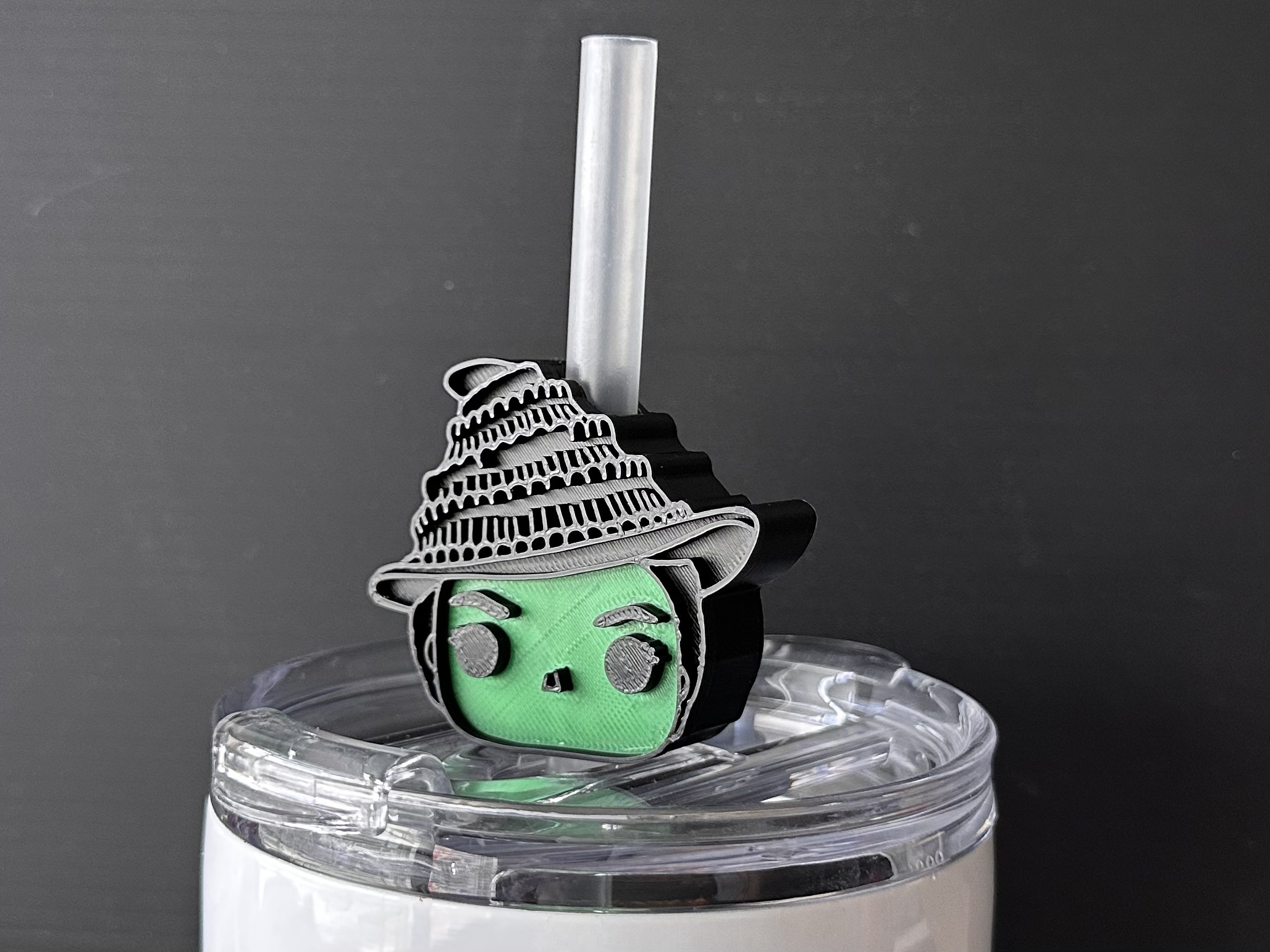 Straw Topper - Wicked Witch