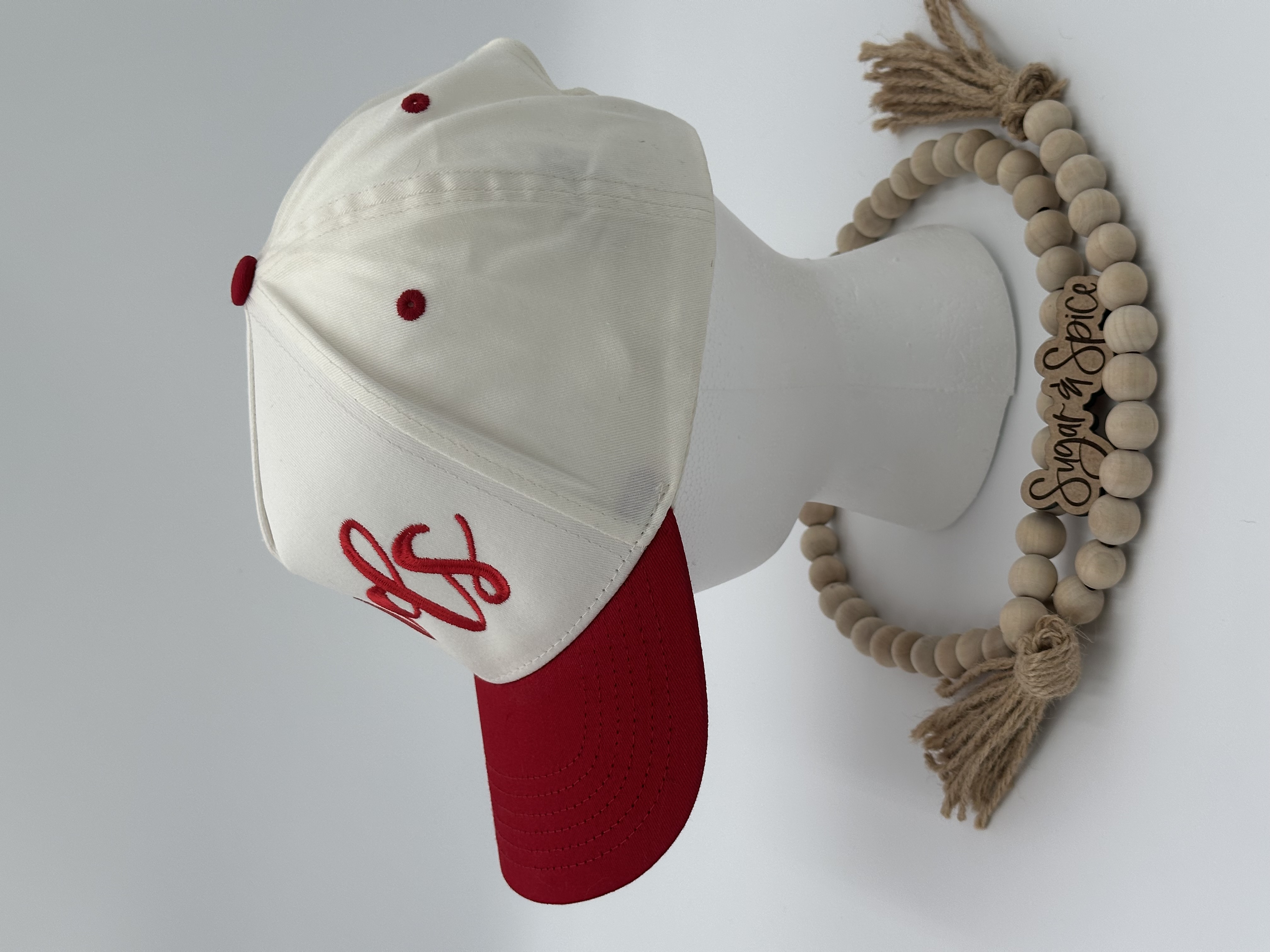 Game Day Vibes -  "Cards" Embroidered Two Tone Trucker Hat – Bold & Spirited Embroidery