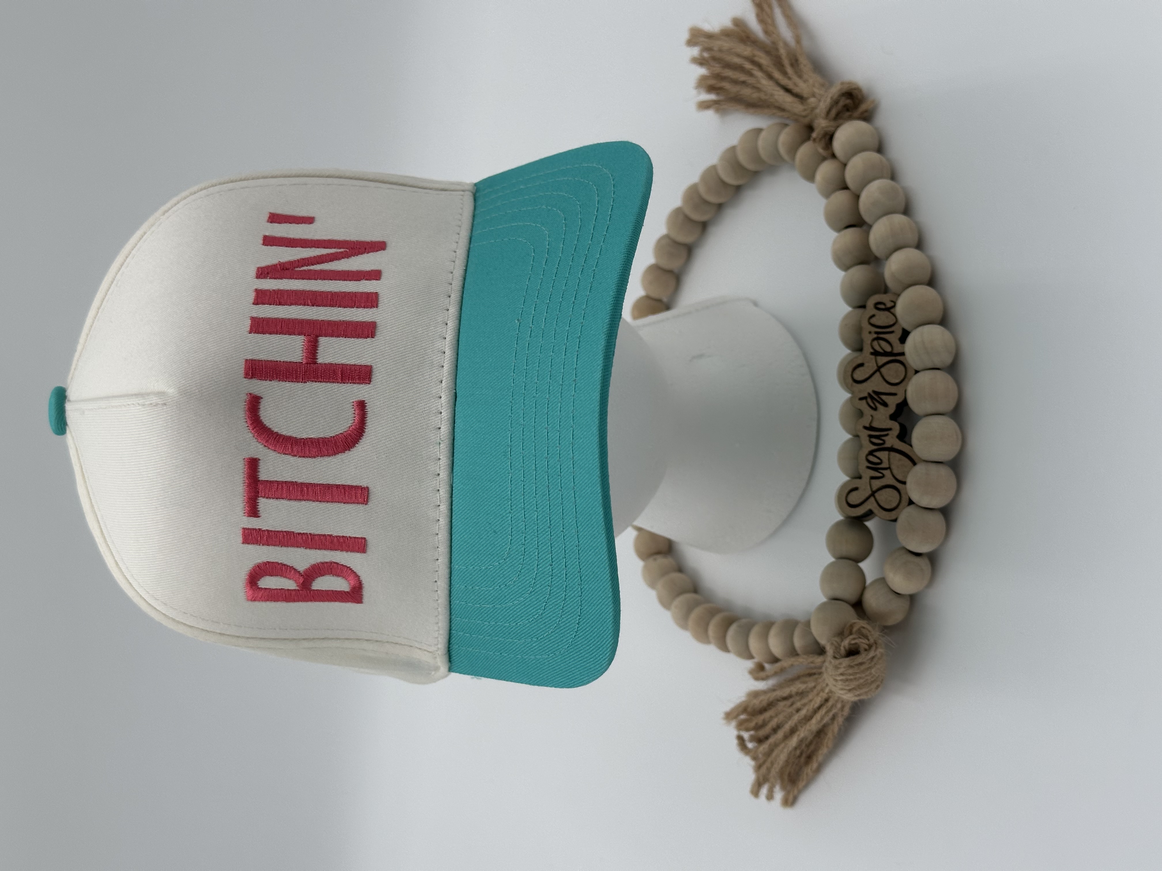 Bitchin' - Two Tone Embroidered Trucker Hat – Loud, Proud & Totally Retro