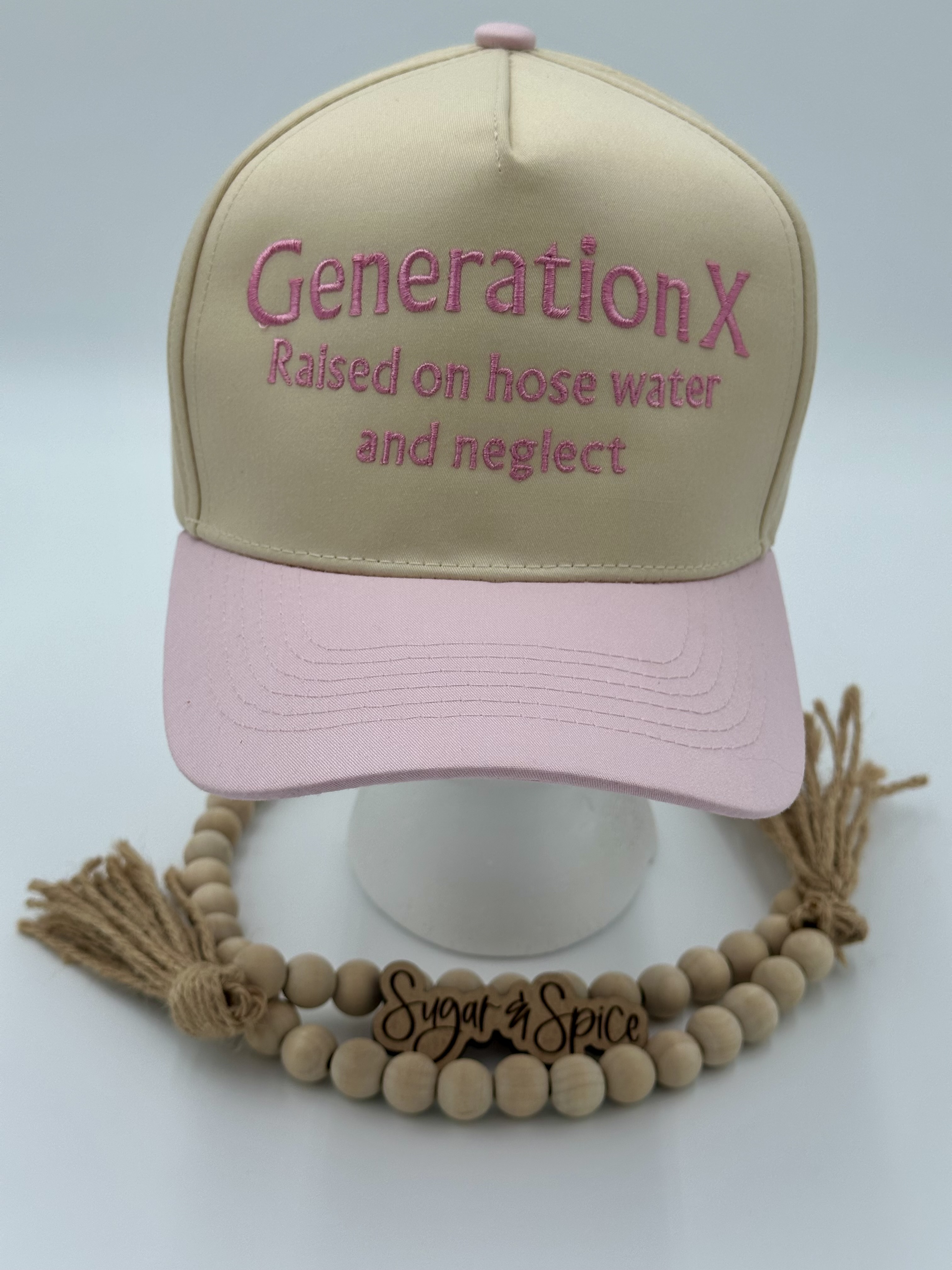 Generation X Two Tone Embroidered Trucker Hat – Hose Water & Hardcore Nostalgia