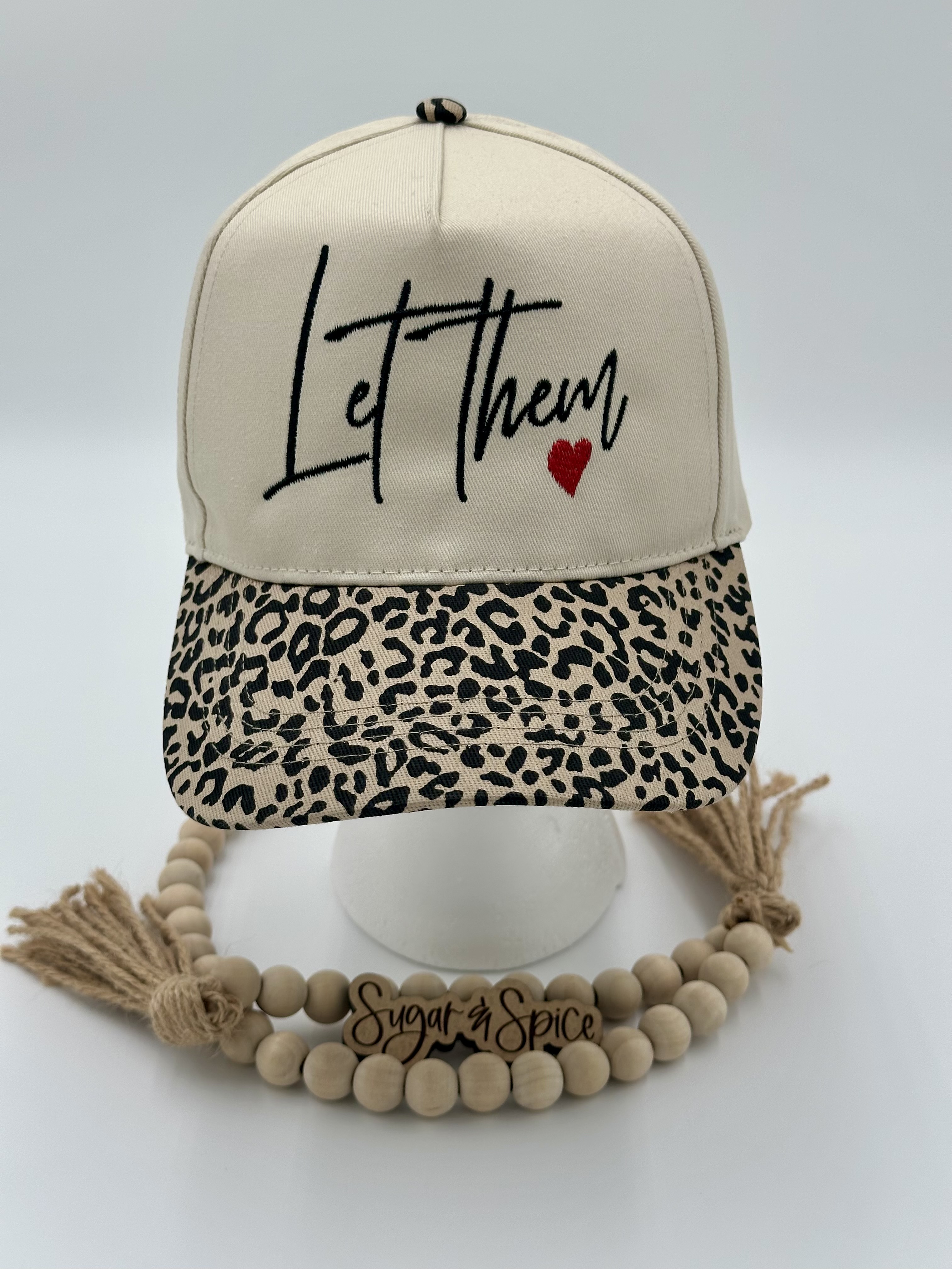 Let Them - Two Tone Embroidered Trucker Hat – Fierce, Free, and Unbothered
