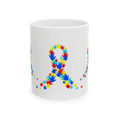 Autism Awareness Ceramic Mug 11 oz