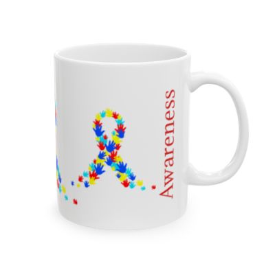 Autism Awareness Ceramic Mug 11 oz