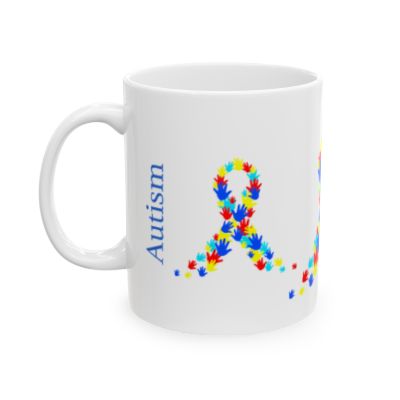 Autism Awareness Ceramic Mug 11 oz