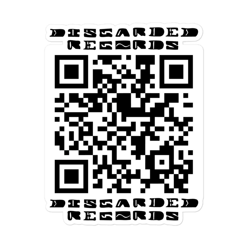 DISCARDED RECORDS stickers