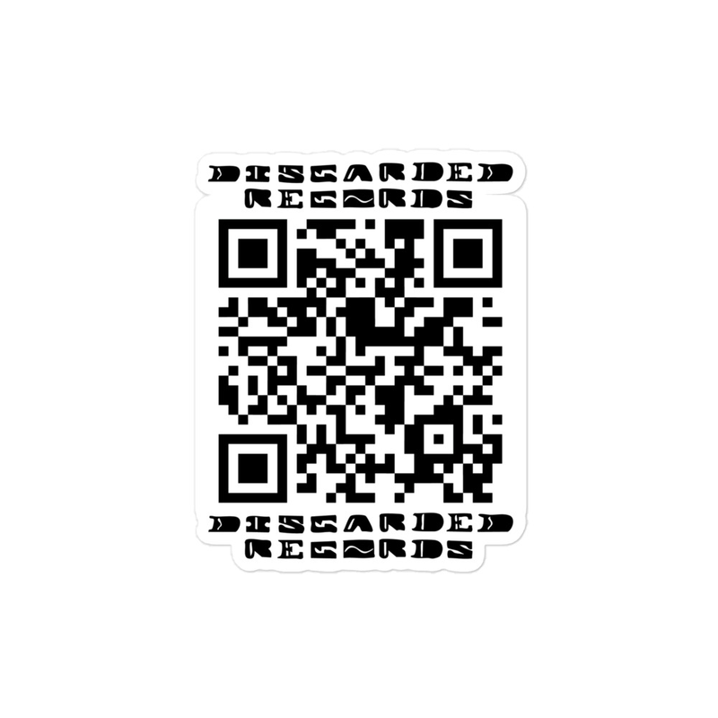 DISCARDED RECORDS stickers