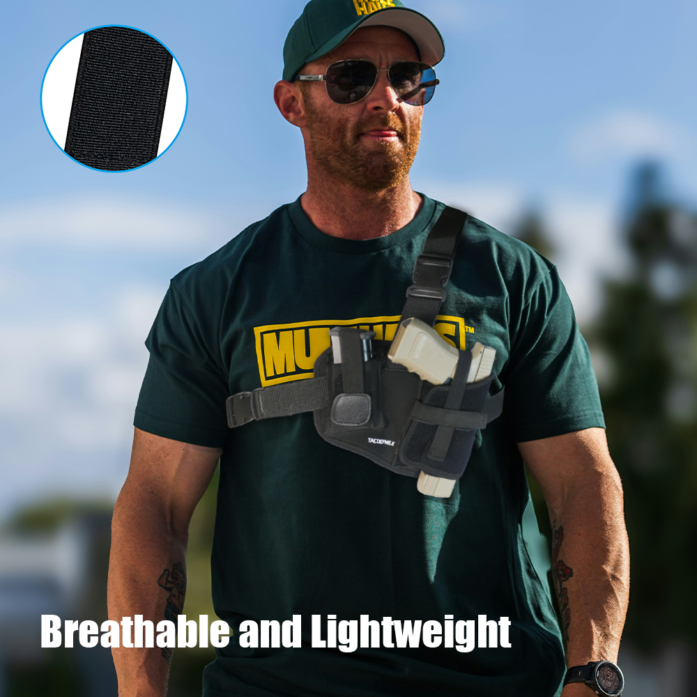 Universal Chest Holster for Pistols, Shoulder Holster 