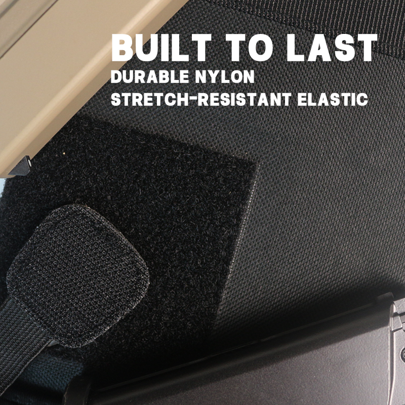 TACDEFNEX Bedside Gun Holster – Quick Access Pistol Holder for Nightstand, Car, or Desk