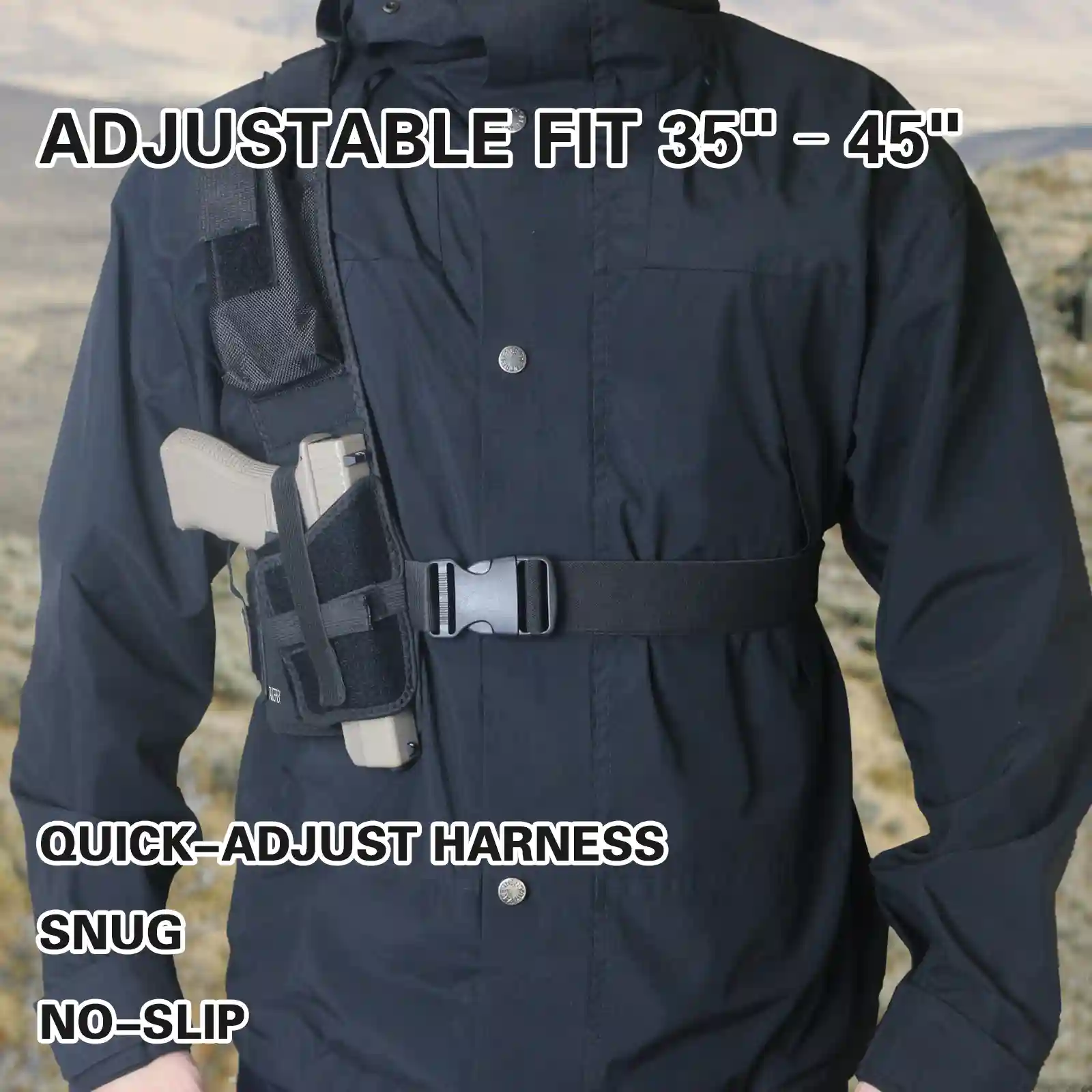 Universal 1911 Shoulder Holster for Men