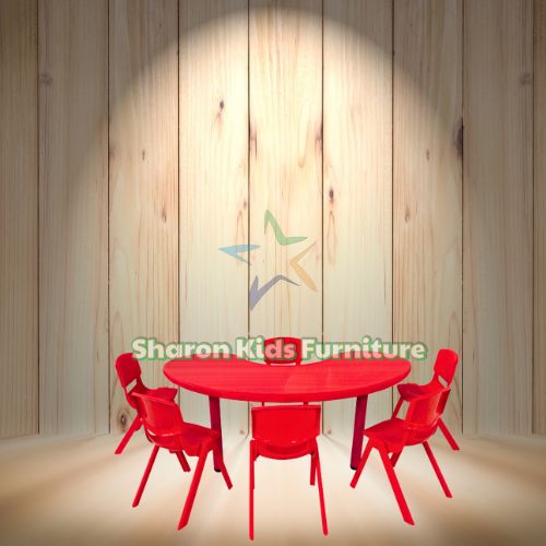 Children’s Red Table without chair (Model No.SF-111)